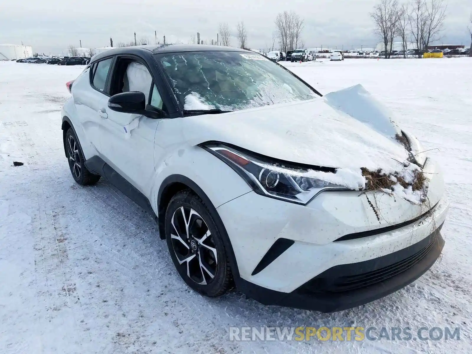 1 Photograph of a damaged car NMTKHMBXXKR085432 TOYOTA C-HR XLE 2019