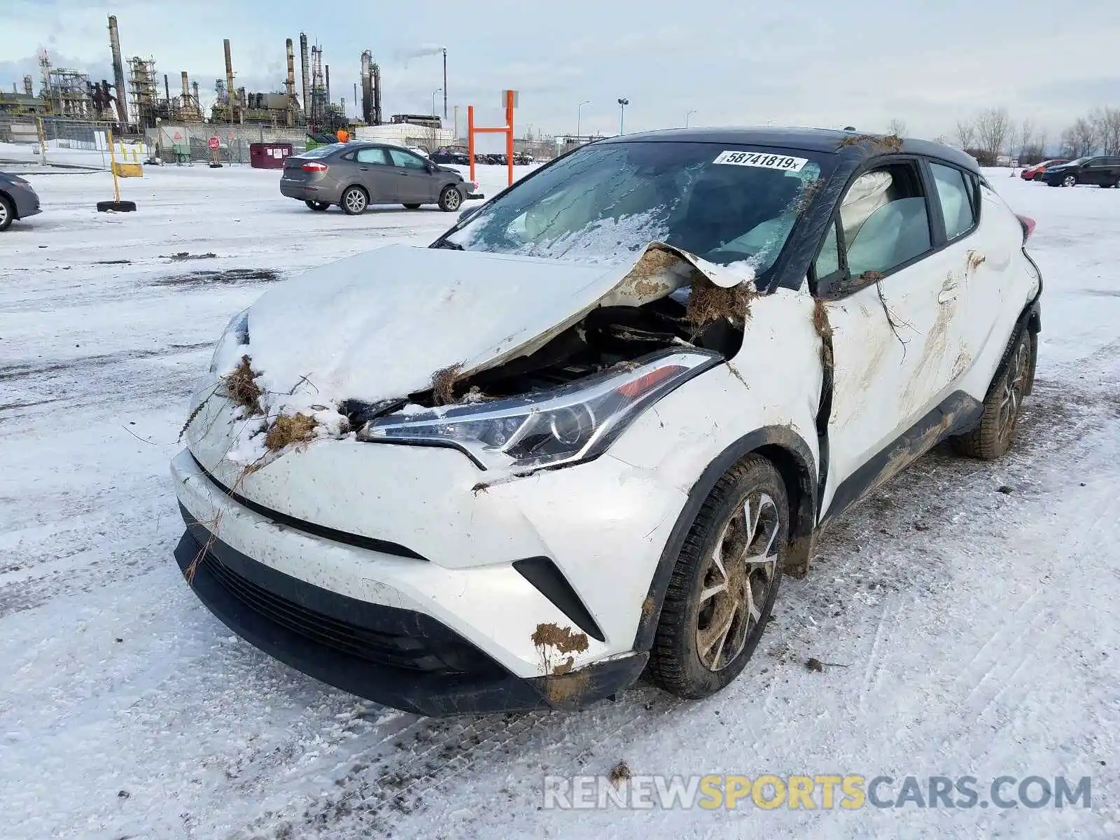 2 Photograph of a damaged car NMTKHMBXXKR085432 TOYOTA C-HR XLE 2019