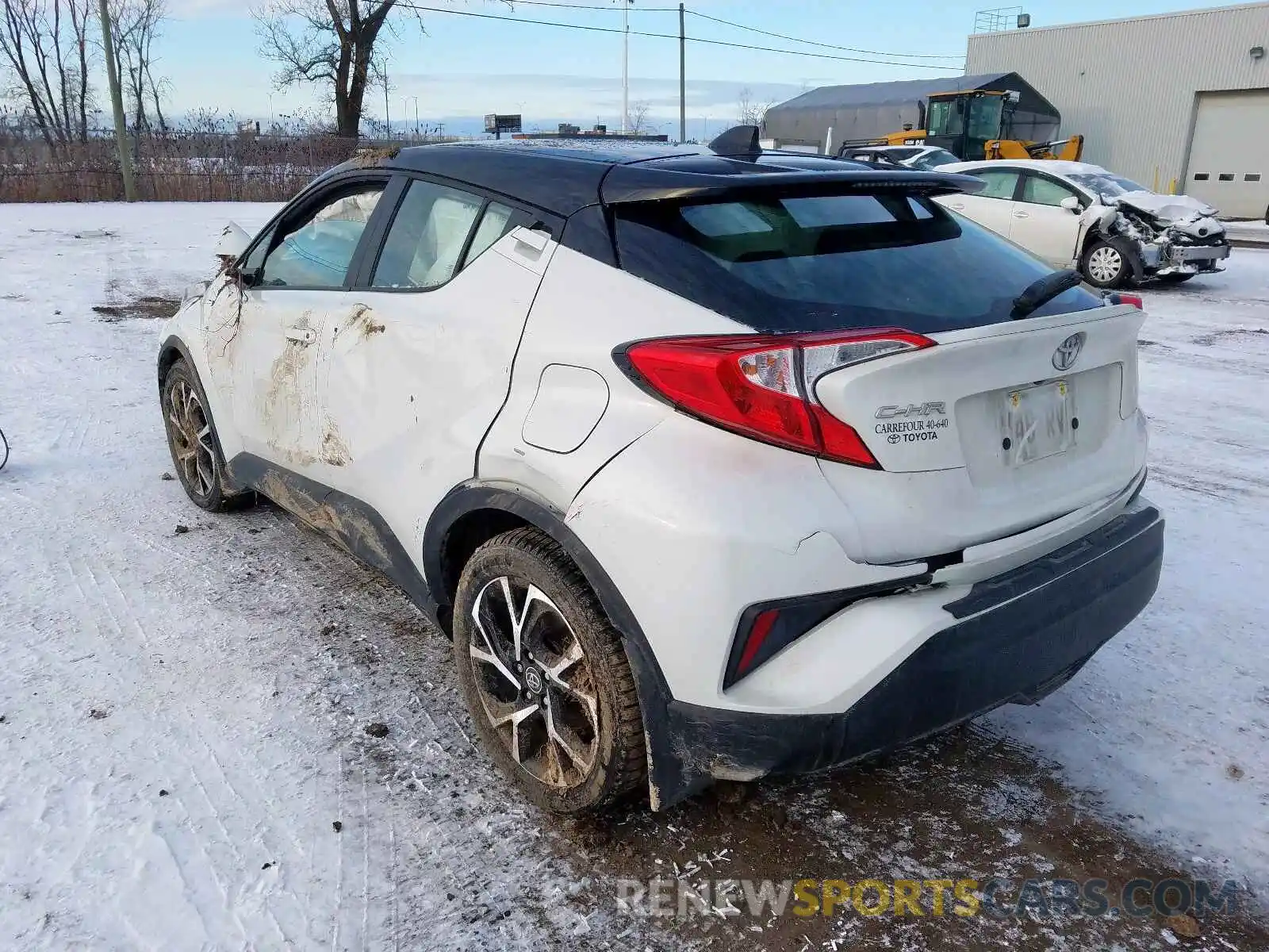 3 Photograph of a damaged car NMTKHMBXXKR085432 TOYOTA C-HR XLE 2019