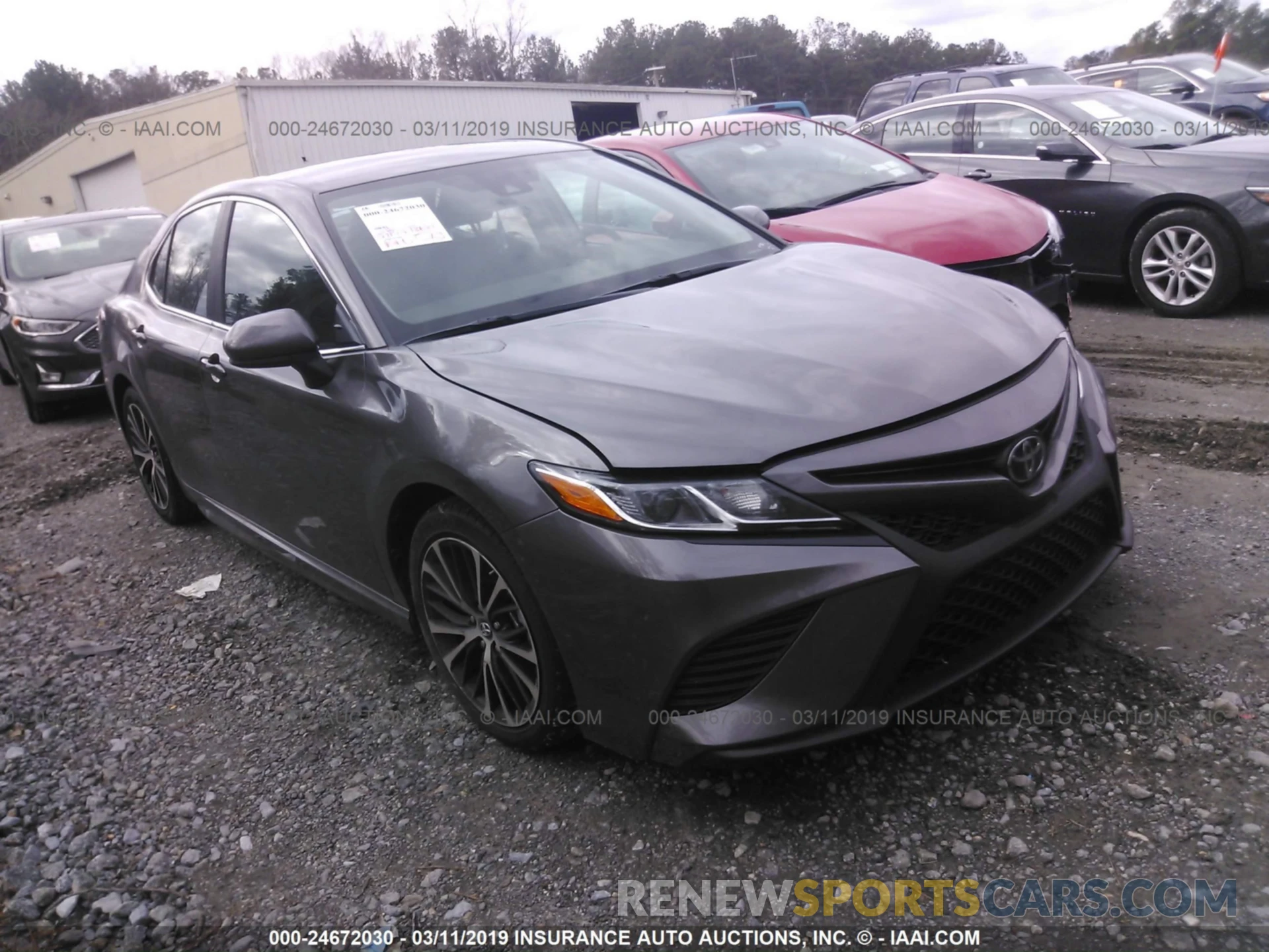 1 Photograph of a damaged car 4T1B11HK0KU160212 TOYOTA CAMRY 2019