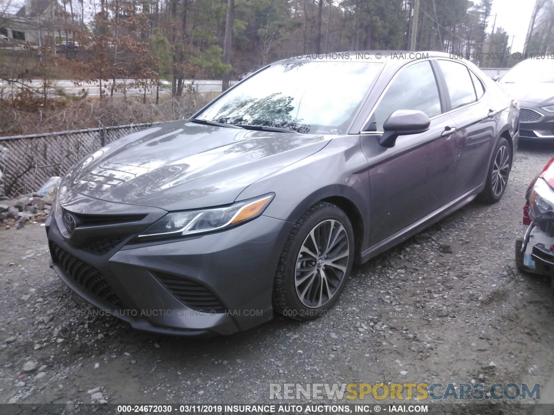 2 Photograph of a damaged car 4T1B11HK0KU160212 TOYOTA CAMRY 2019