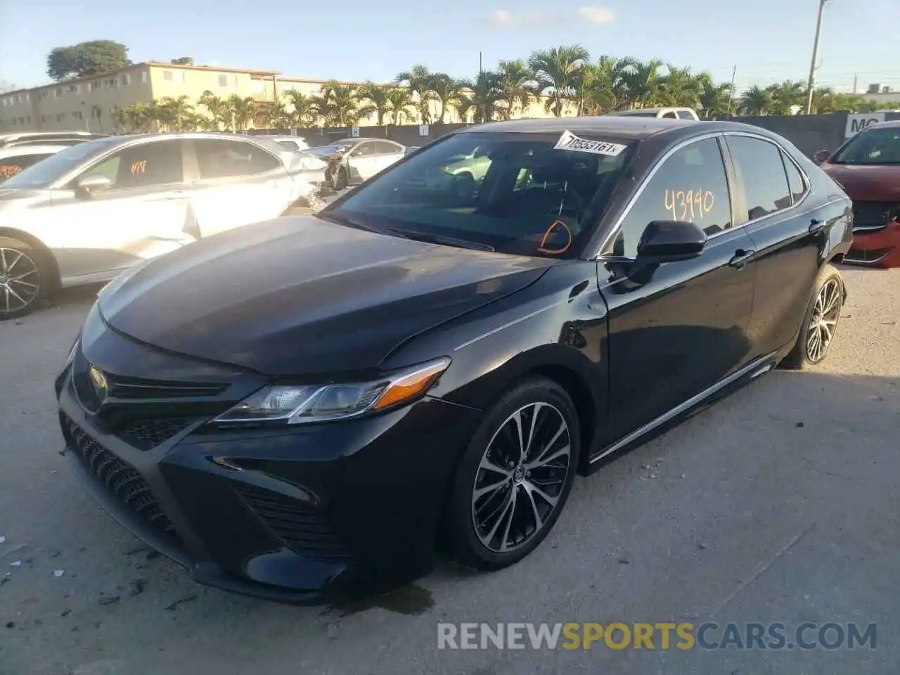 2 Photograph of a damaged car 4T1B11HK0KU161215 TOYOTA CAMRY 2019