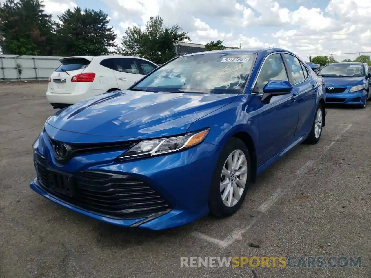 2 Photograph of a damaged car 4T1B11HK0KU164986 TOYOTA CAMRY 2019