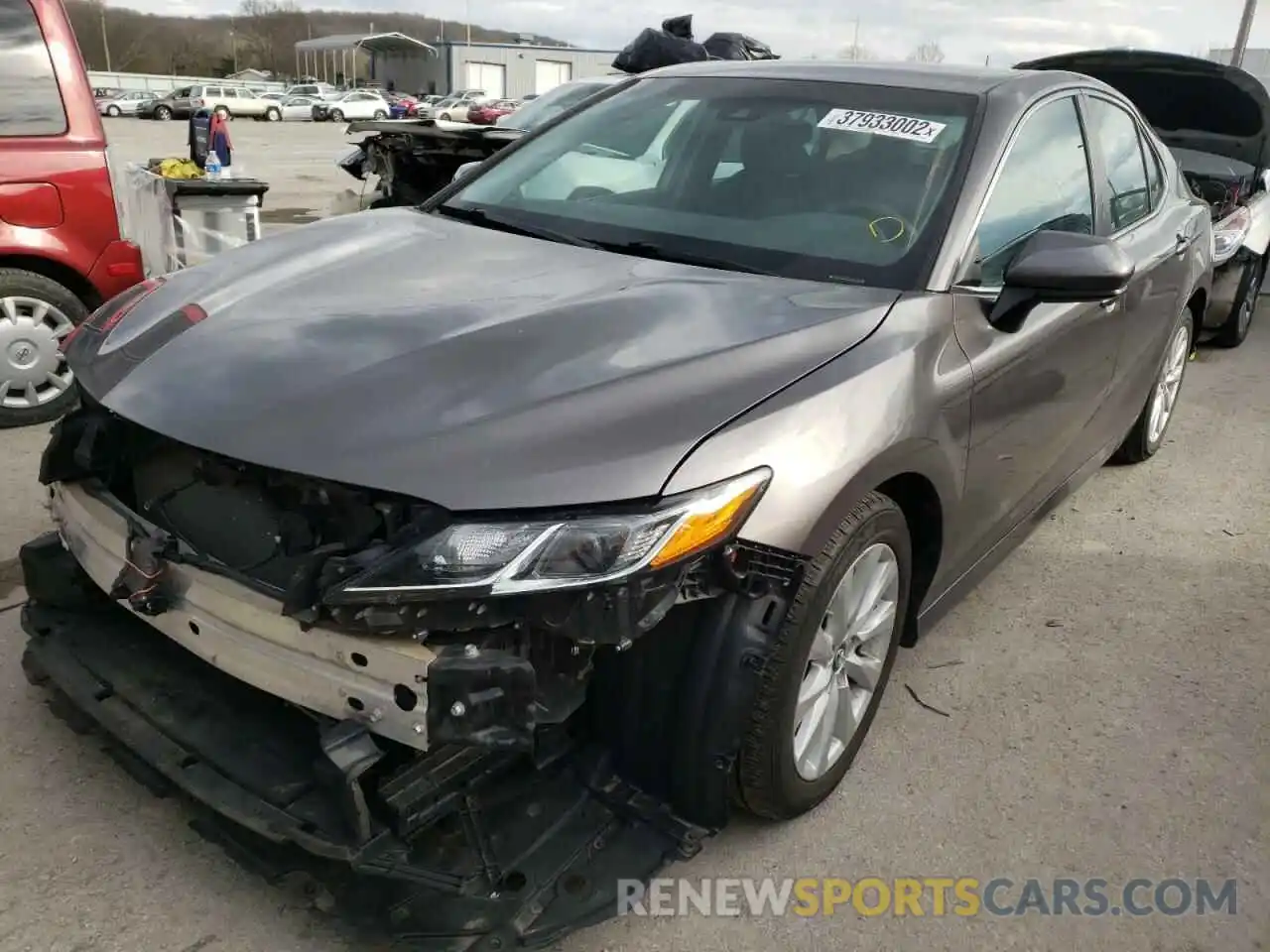 2 Photograph of a damaged car 4T1B11HK0KU168536 TOYOTA CAMRY 2019