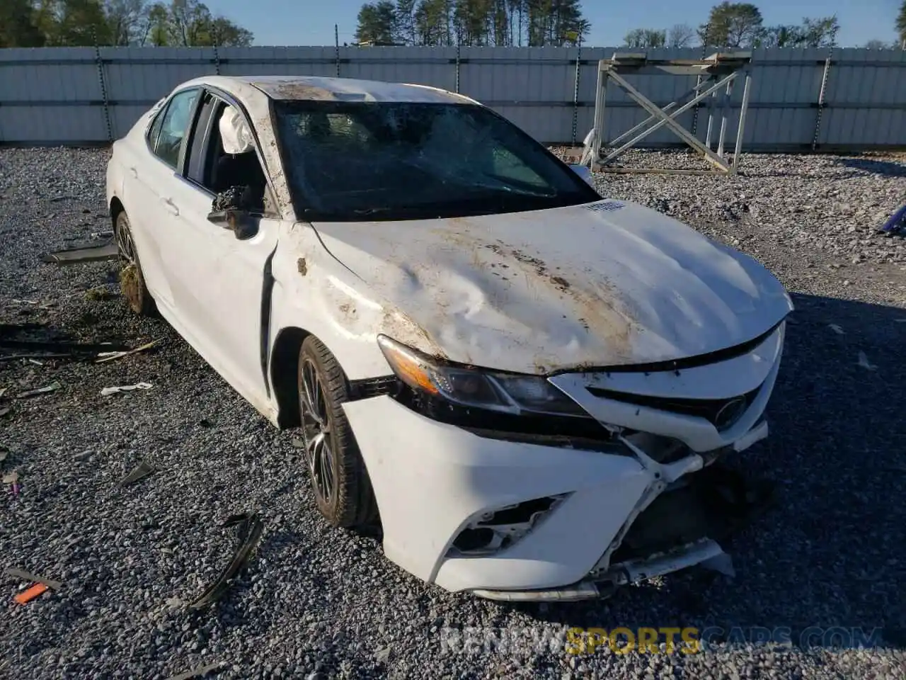 1 Photograph of a damaged car 4T1B11HK0KU169296 TOYOTA CAMRY 2019