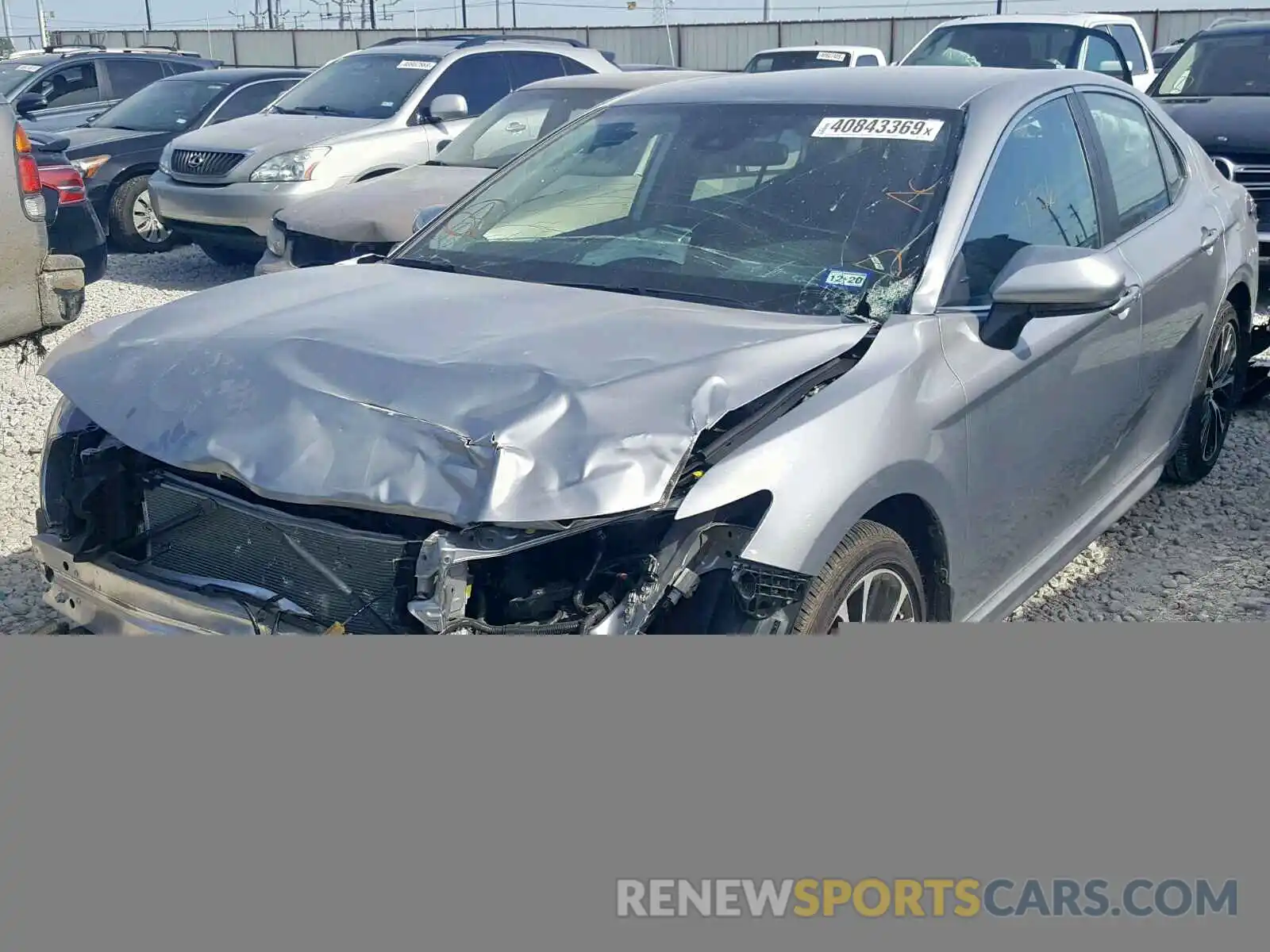 2 Photograph of a damaged car 4T1B11HK0KU169430 TOYOTA CAMRY 2019