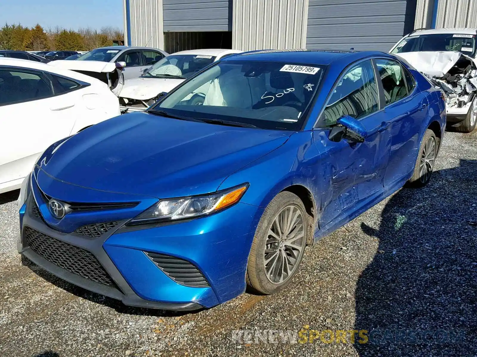 2 Photograph of a damaged car 4T1B11HK0KU169539 TOYOTA CAMRY 2019