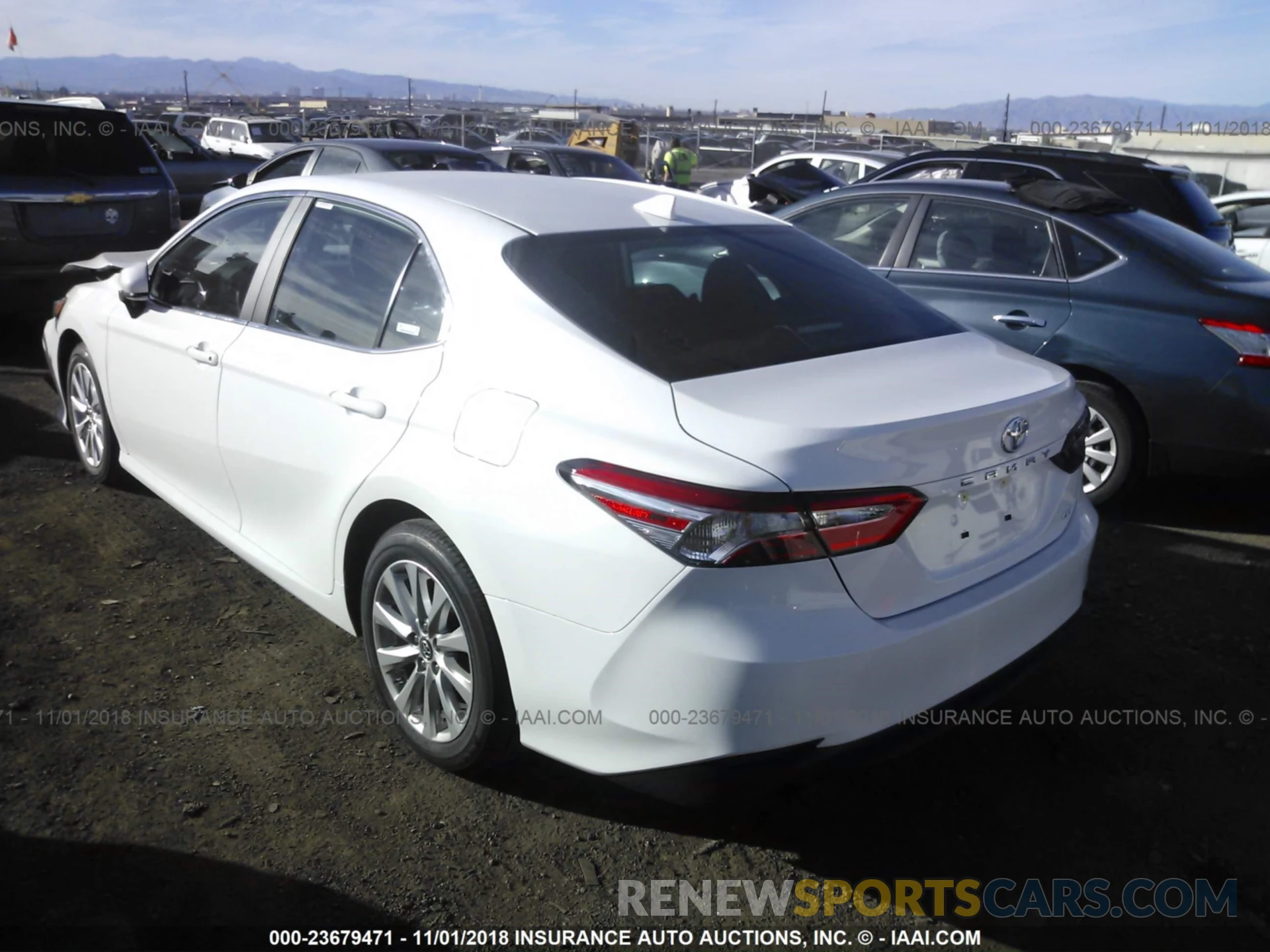 3 Photograph of a damaged car 4T1B11HK0KU170058 Toyota Camry 2019