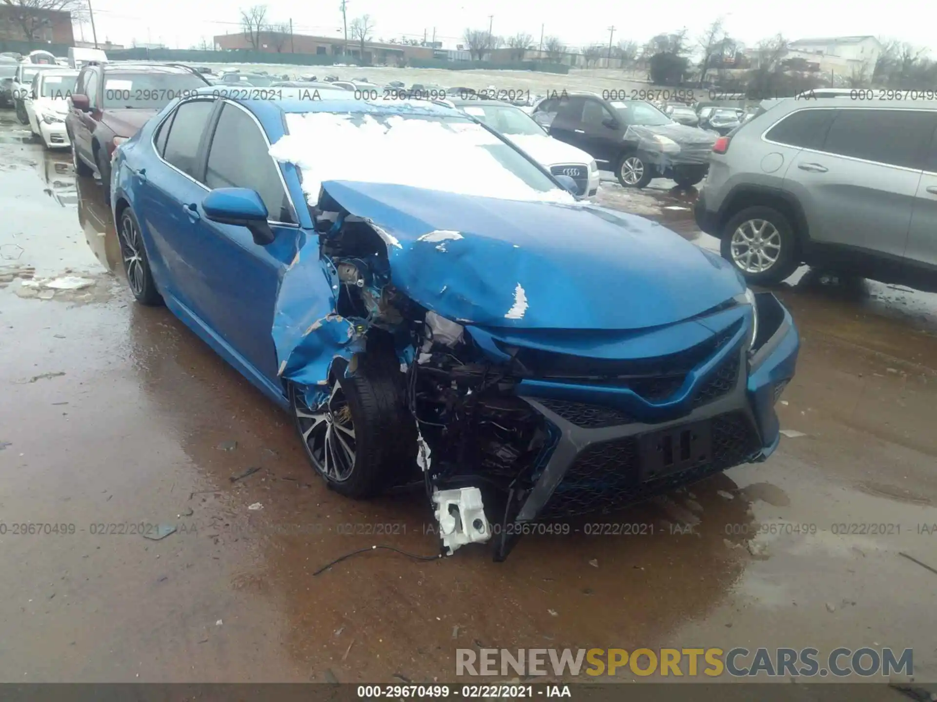 6 Photograph of a damaged car 4T1B11HK0KU170545 TOYOTA CAMRY 2019