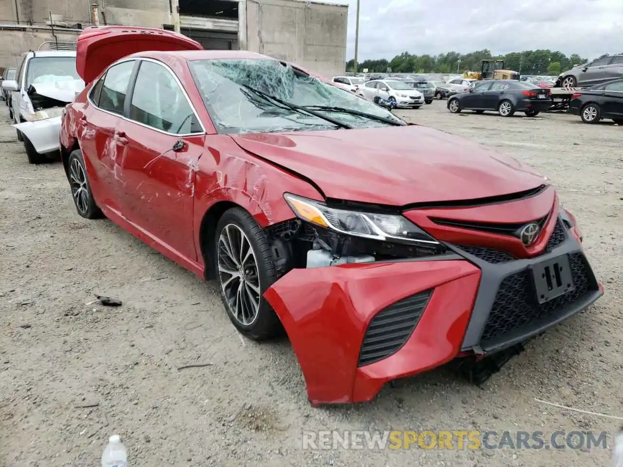 1 Photograph of a damaged car 4T1B11HK0KU171873 TOYOTA CAMRY 2019