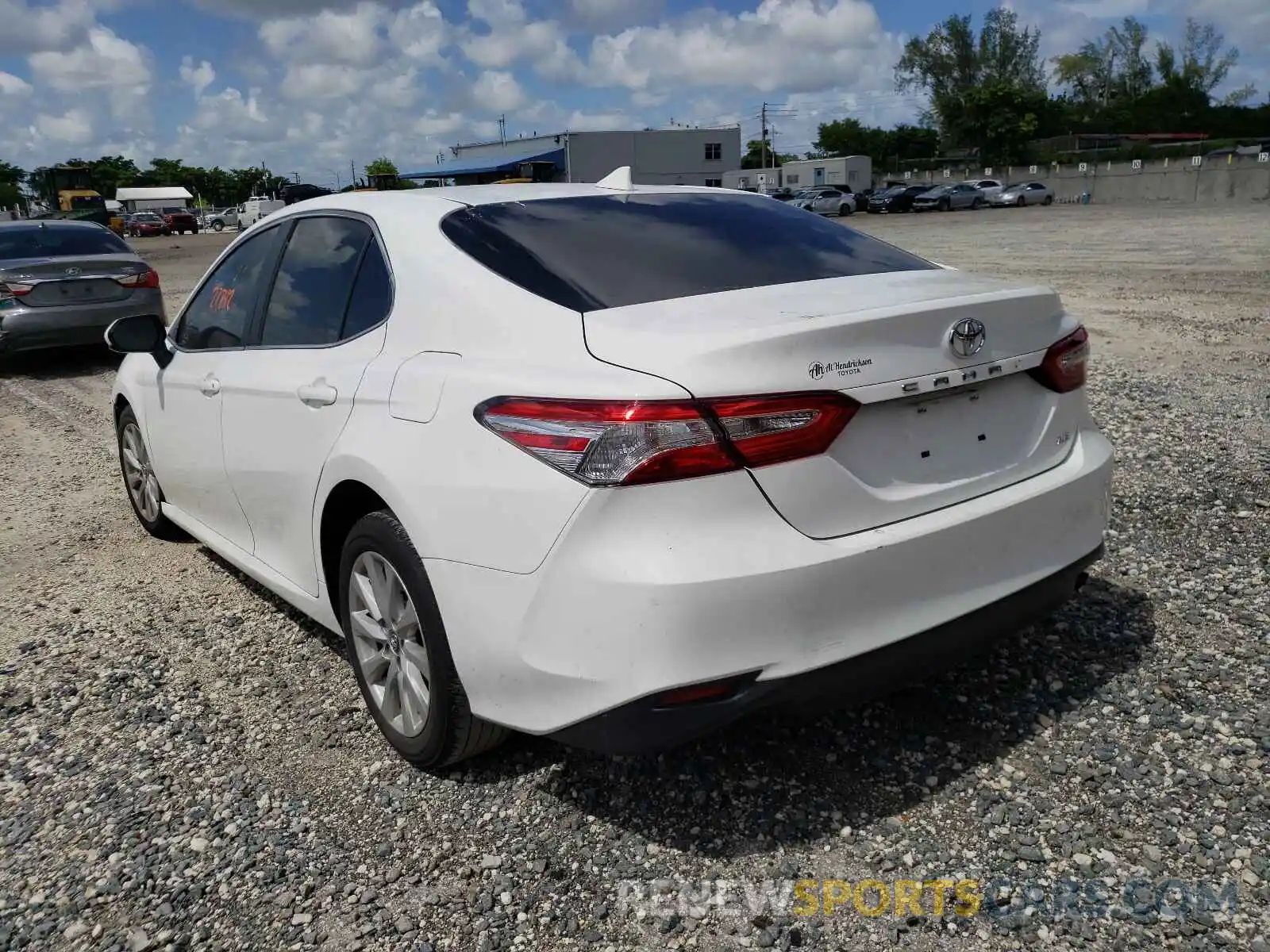 3 Photograph of a damaged car 4T1B11HK0KU172652 TOYOTA CAMRY 2019