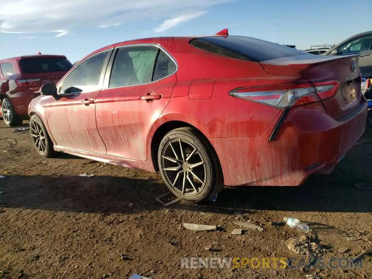 2 Photograph of a damaged car 4T1B11HK0KU173347 TOYOTA CAMRY 2019