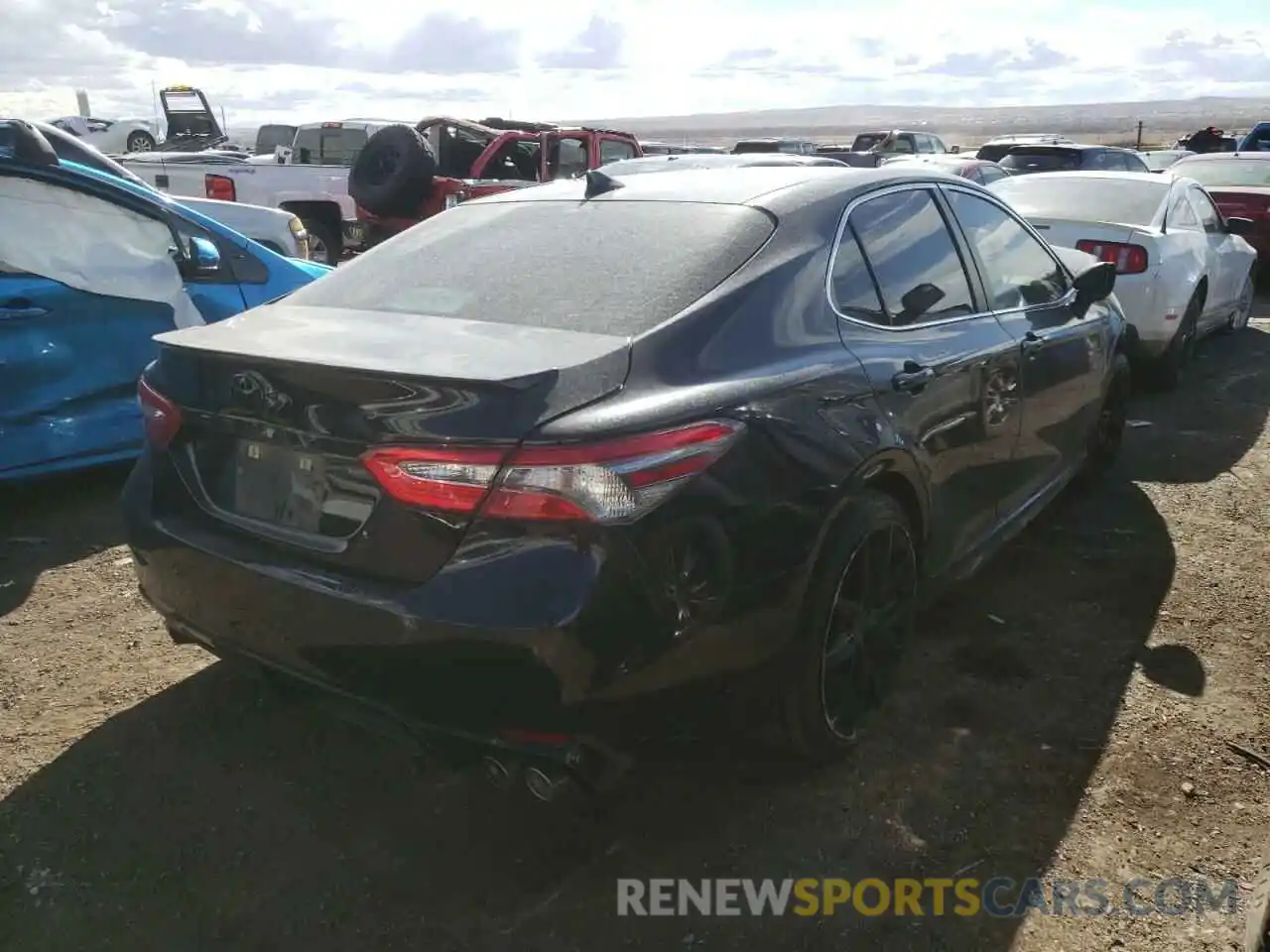 4 Photograph of a damaged car 4T1B11HK0KU174238 TOYOTA CAMRY 2019