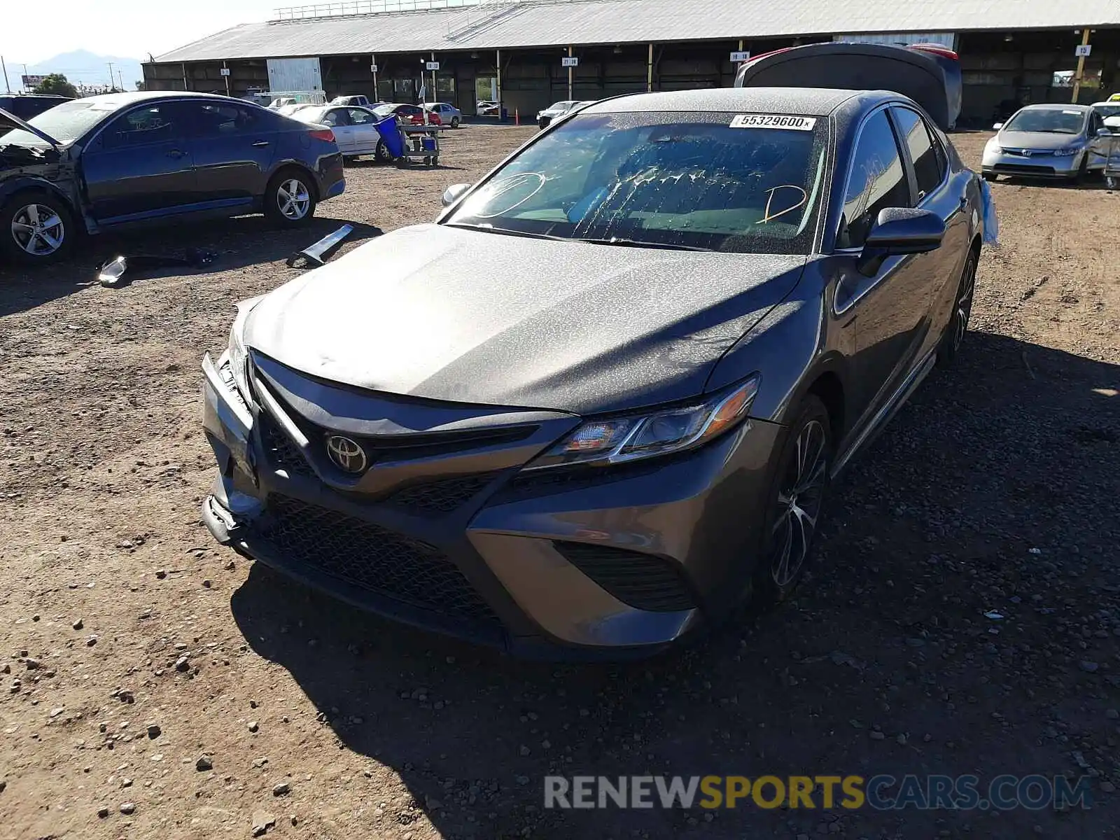 2 Photograph of a damaged car 4T1B11HK0KU175003 TOYOTA CAMRY 2019