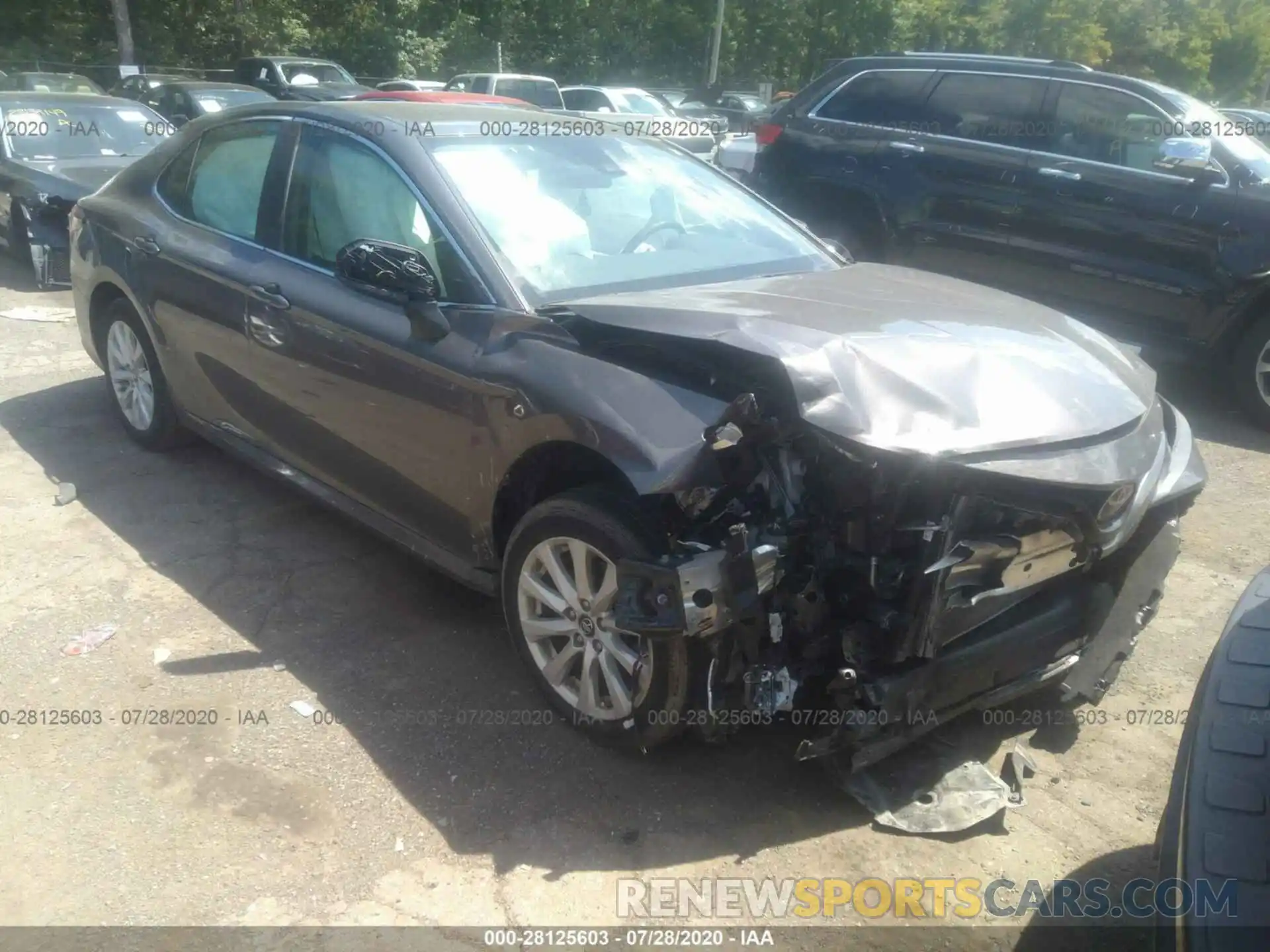 1 Photograph of a damaged car 4T1B11HK0KU175163 TOYOTA CAMRY 2019