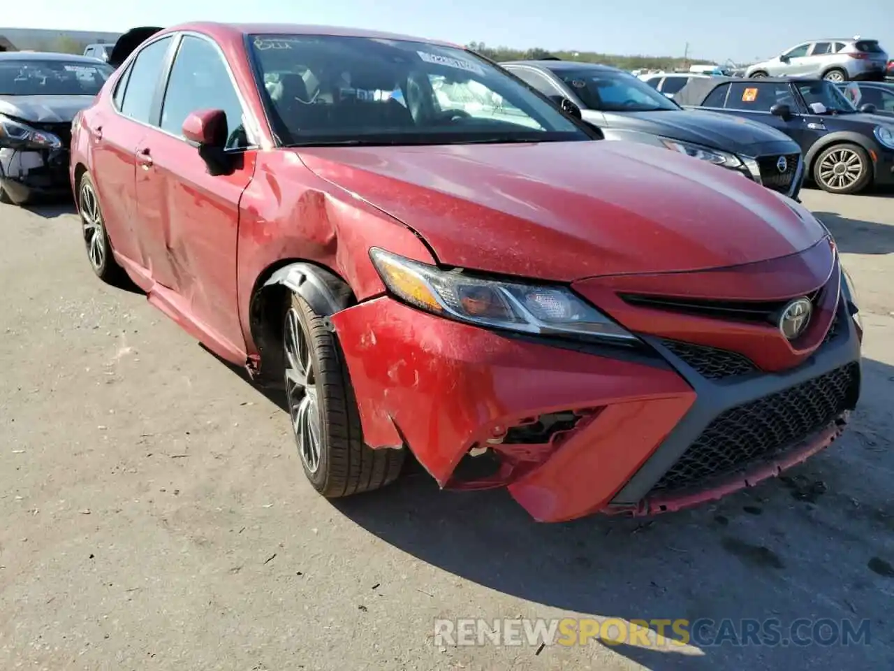 4 Фотография поврежденного автомобиля 4T1B11HK0KU175292 TOYOTA CAMRY 2019