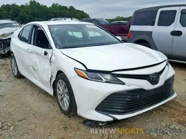 1 Photograph of a damaged car 4T1B11HK0KU176734 TOYOTA CAMRY 2019