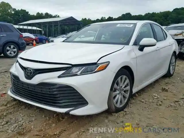 2 Photograph of a damaged car 4T1B11HK0KU176734 TOYOTA CAMRY 2019