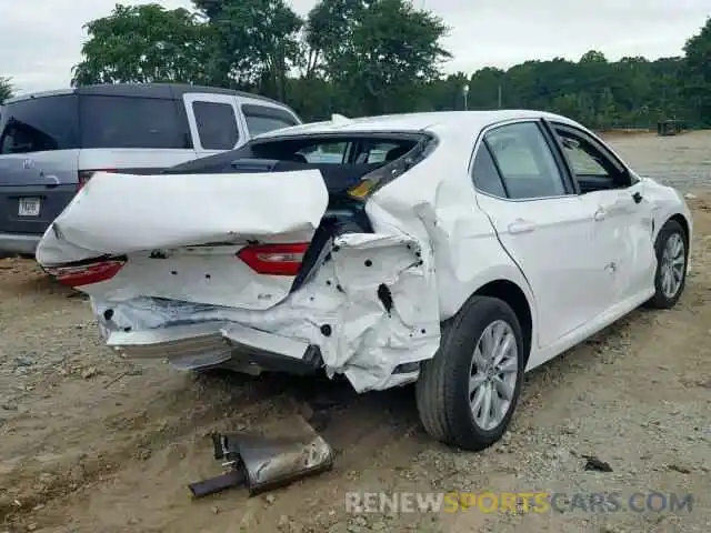 4 Photograph of a damaged car 4T1B11HK0KU176734 TOYOTA CAMRY 2019