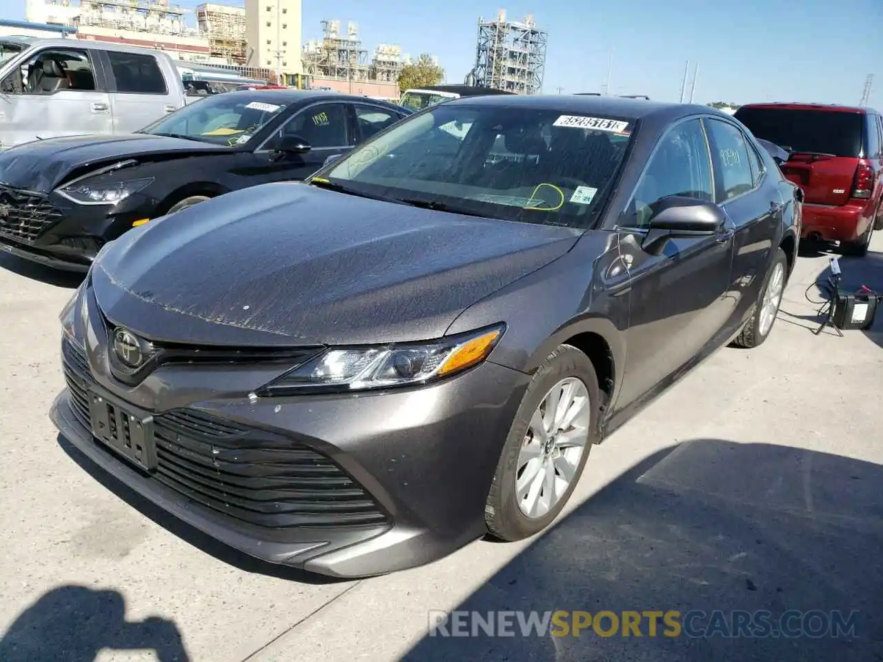 2 Photograph of a damaged car 4T1B11HK0KU178810 TOYOTA CAMRY 2019