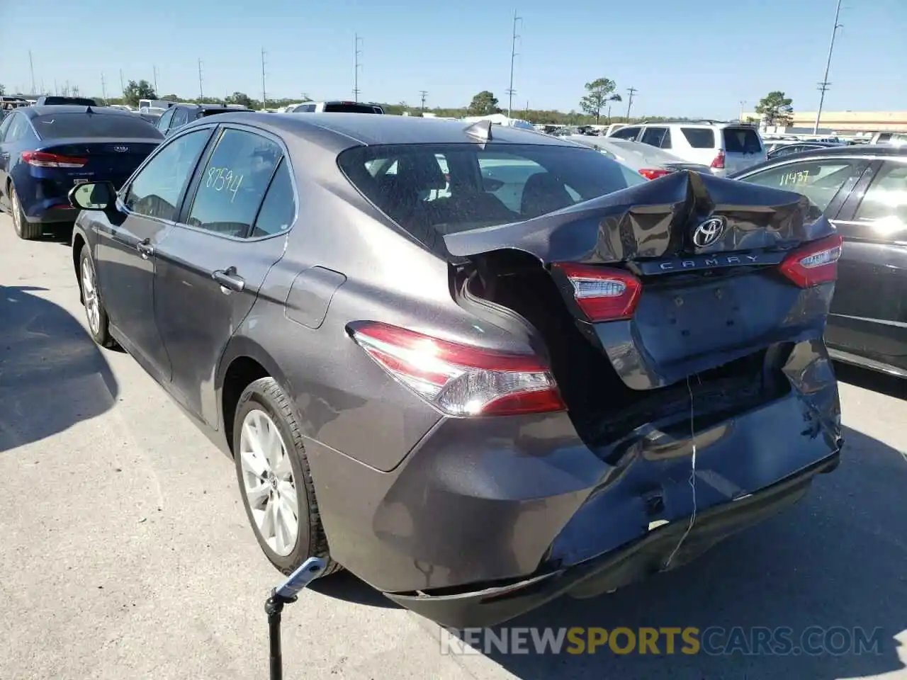 3 Photograph of a damaged car 4T1B11HK0KU178810 TOYOTA CAMRY 2019