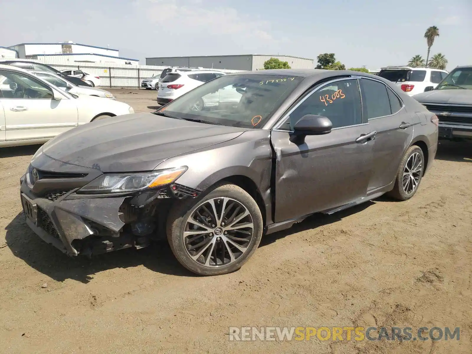 2 Photograph of a damaged car 4T1B11HK0KU179844 TOYOTA CAMRY 2019