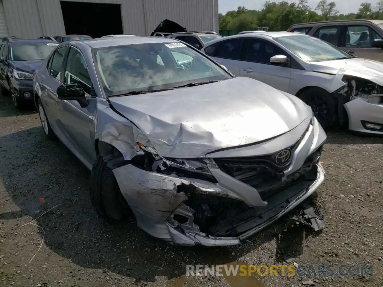 1 Photograph of a damaged car 4T1B11HK0KU180654 TOYOTA CAMRY 2019