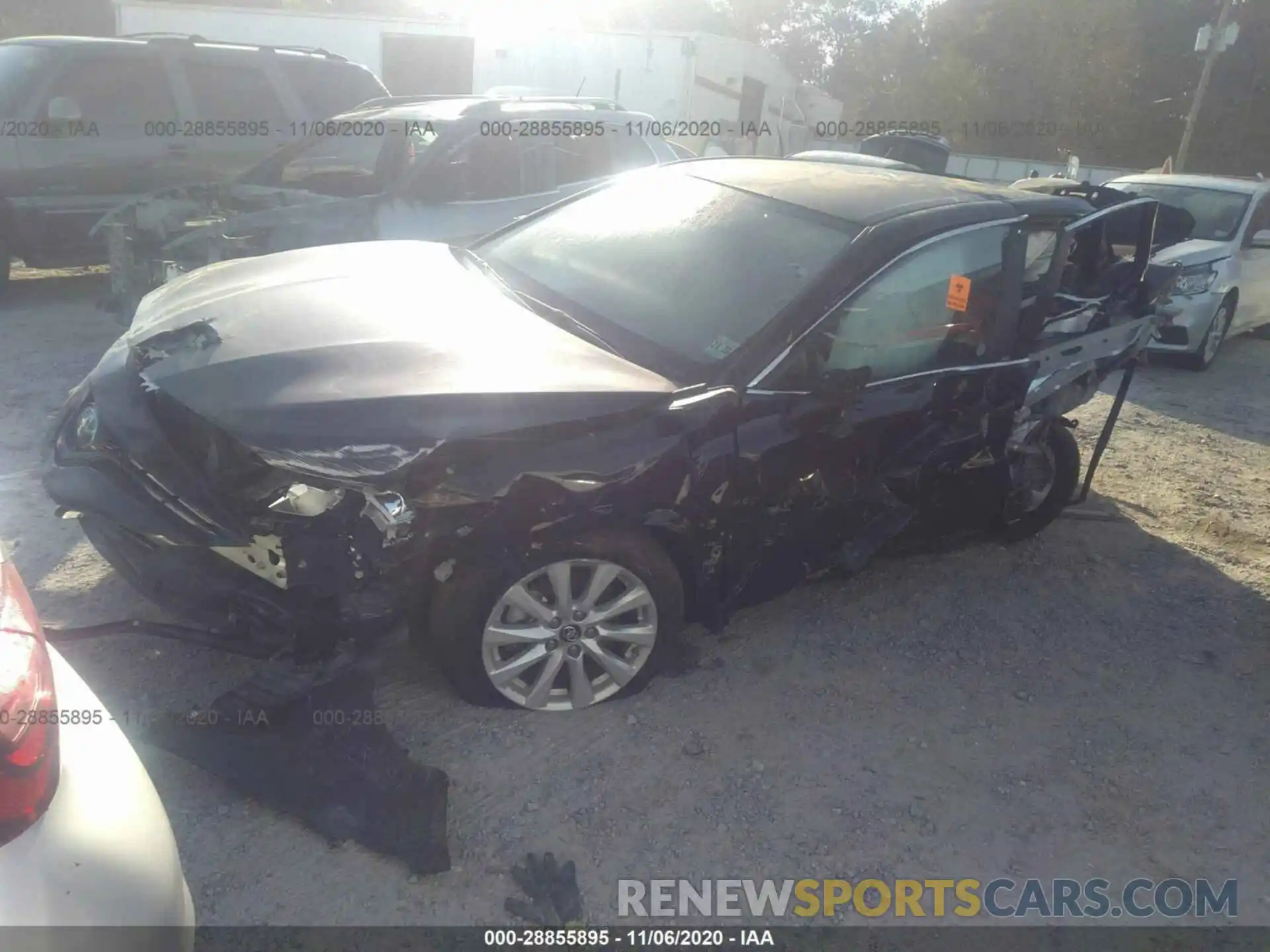 2 Photograph of a damaged car 4T1B11HK0KU181061 TOYOTA CAMRY 2019