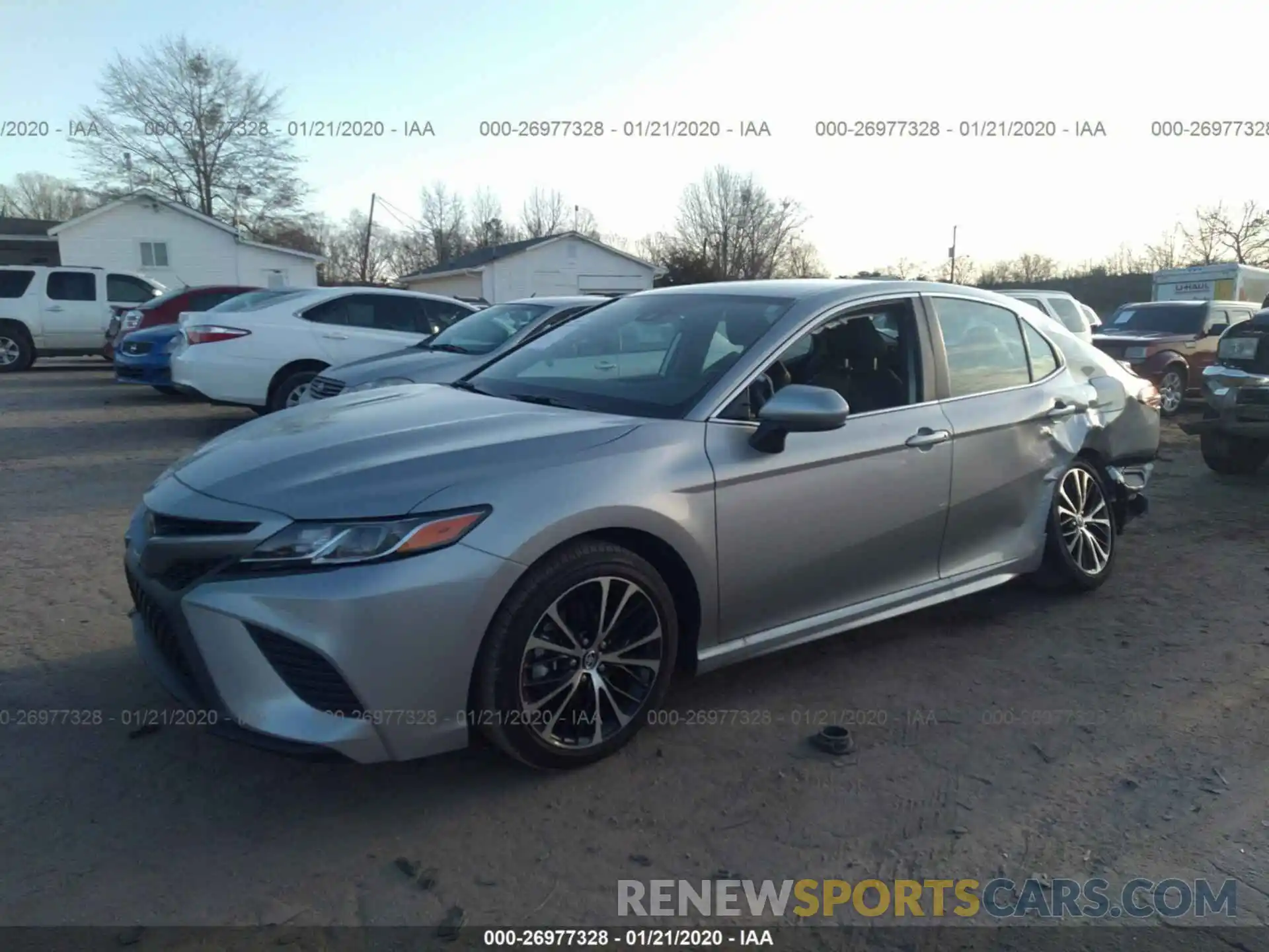 2 Photograph of a damaged car 4T1B11HK0KU182484 TOYOTA CAMRY 2019