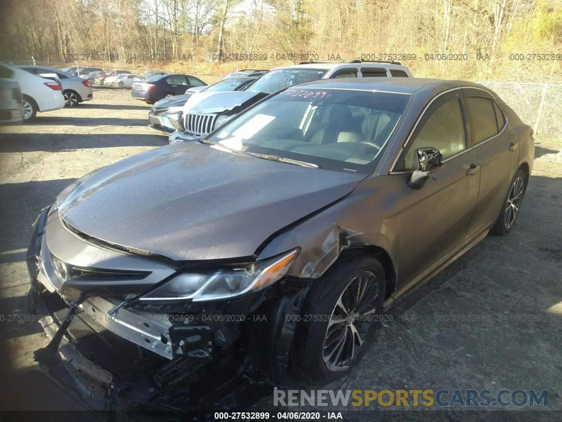 2 Photograph of a damaged car 4T1B11HK0KU182632 TOYOTA CAMRY 2019