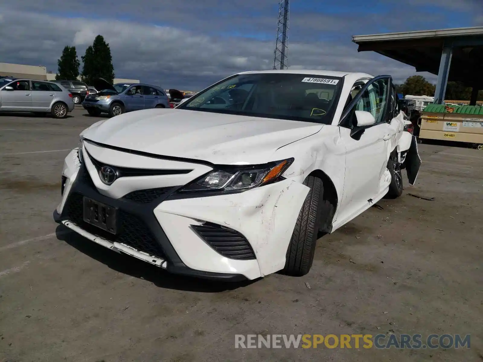 2 Photograph of a damaged car 4T1B11HK0KU183117 TOYOTA CAMRY 2019