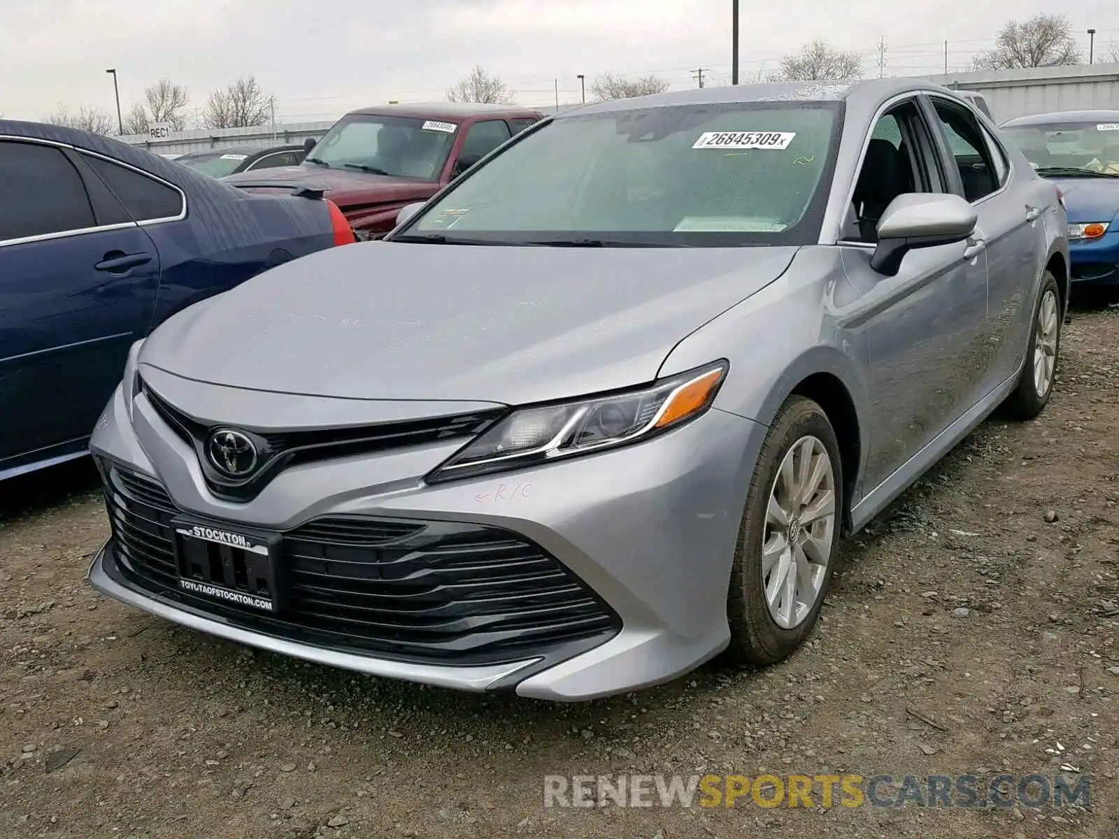 2 Photograph of a damaged car 4T1B11HK0KU183540 TOYOTA CAMRY 2019