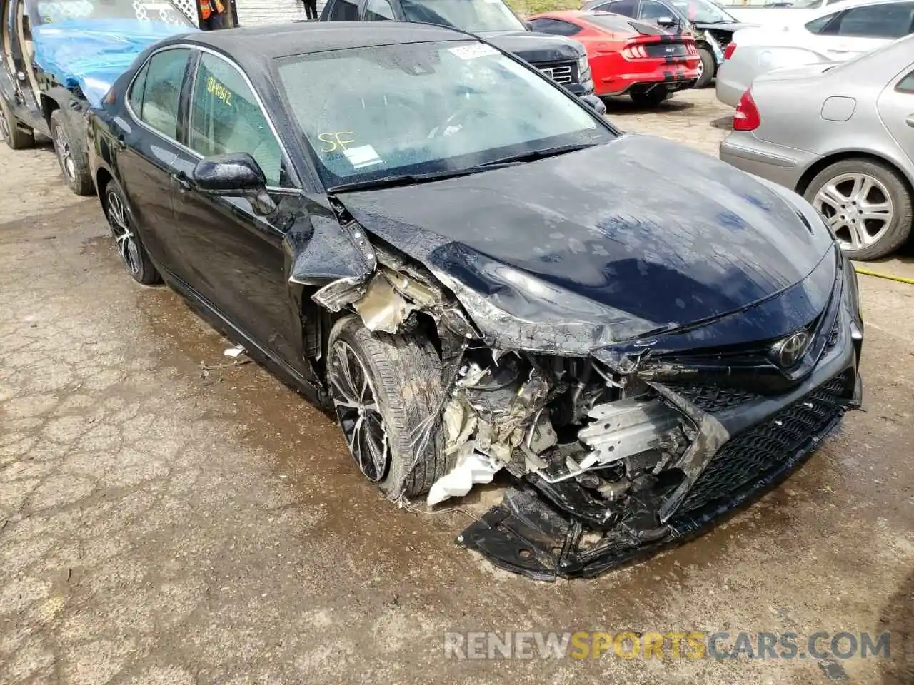 1 Photograph of a damaged car 4T1B11HK0KU184025 TOYOTA CAMRY 2019