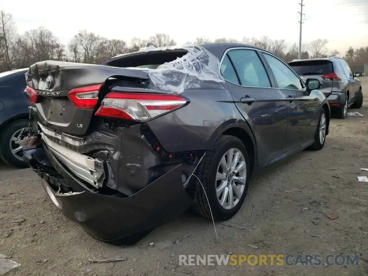 4 Photograph of a damaged car 4T1B11HK0KU186955 TOYOTA CAMRY 2019