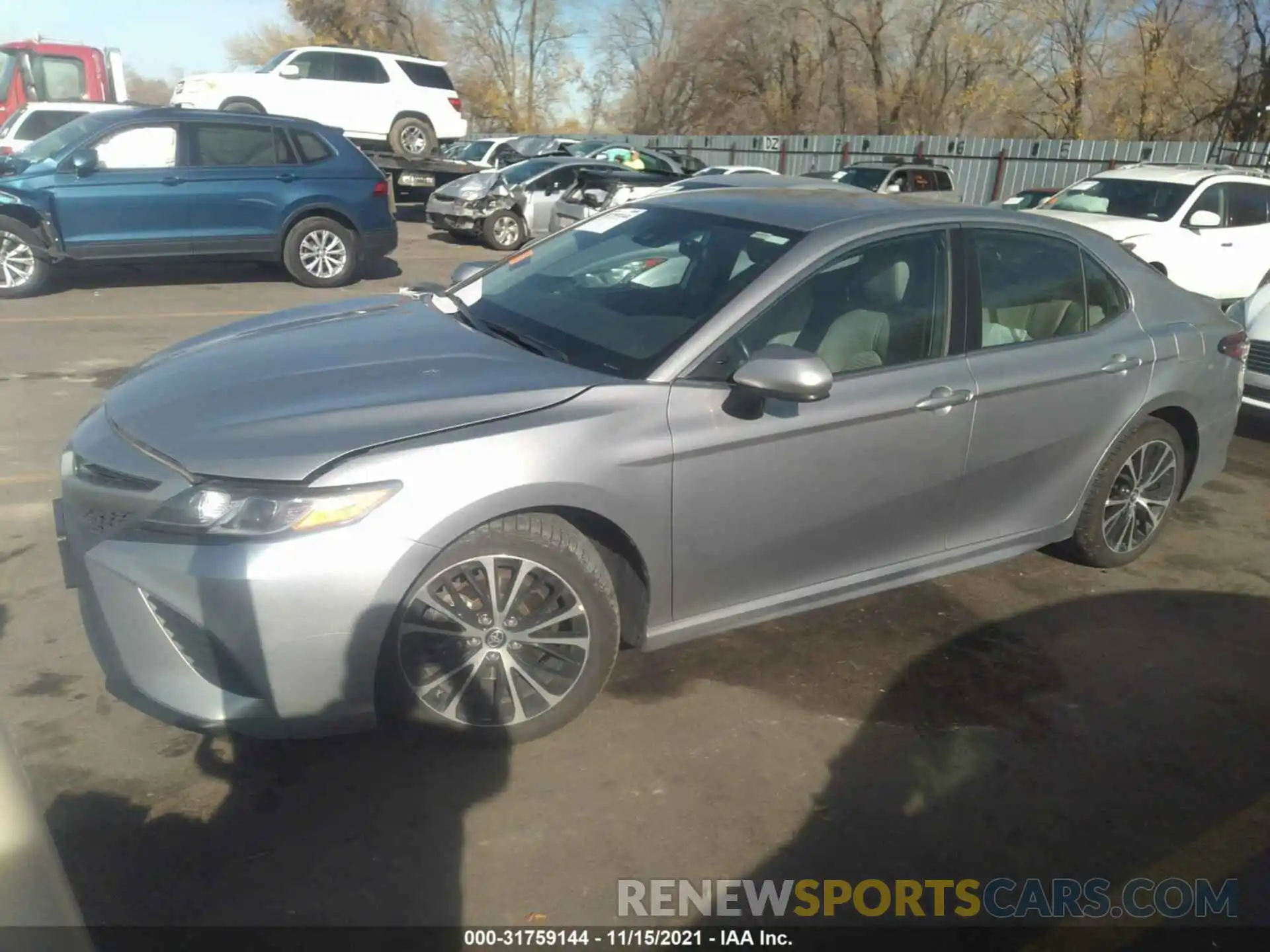 2 Photograph of a damaged car 4T1B11HK0KU187474 TOYOTA CAMRY 2019