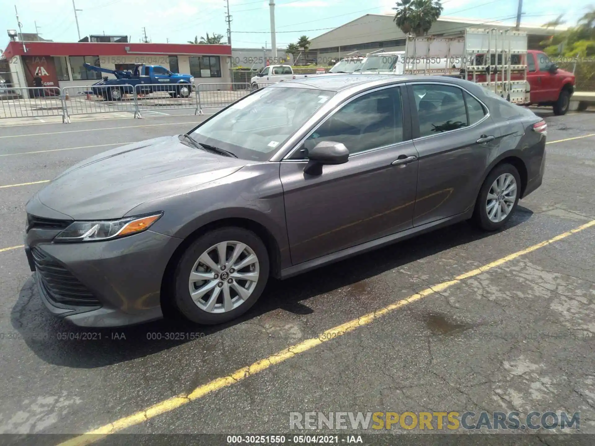 2 Photograph of a damaged car 4T1B11HK0KU187801 TOYOTA CAMRY 2019