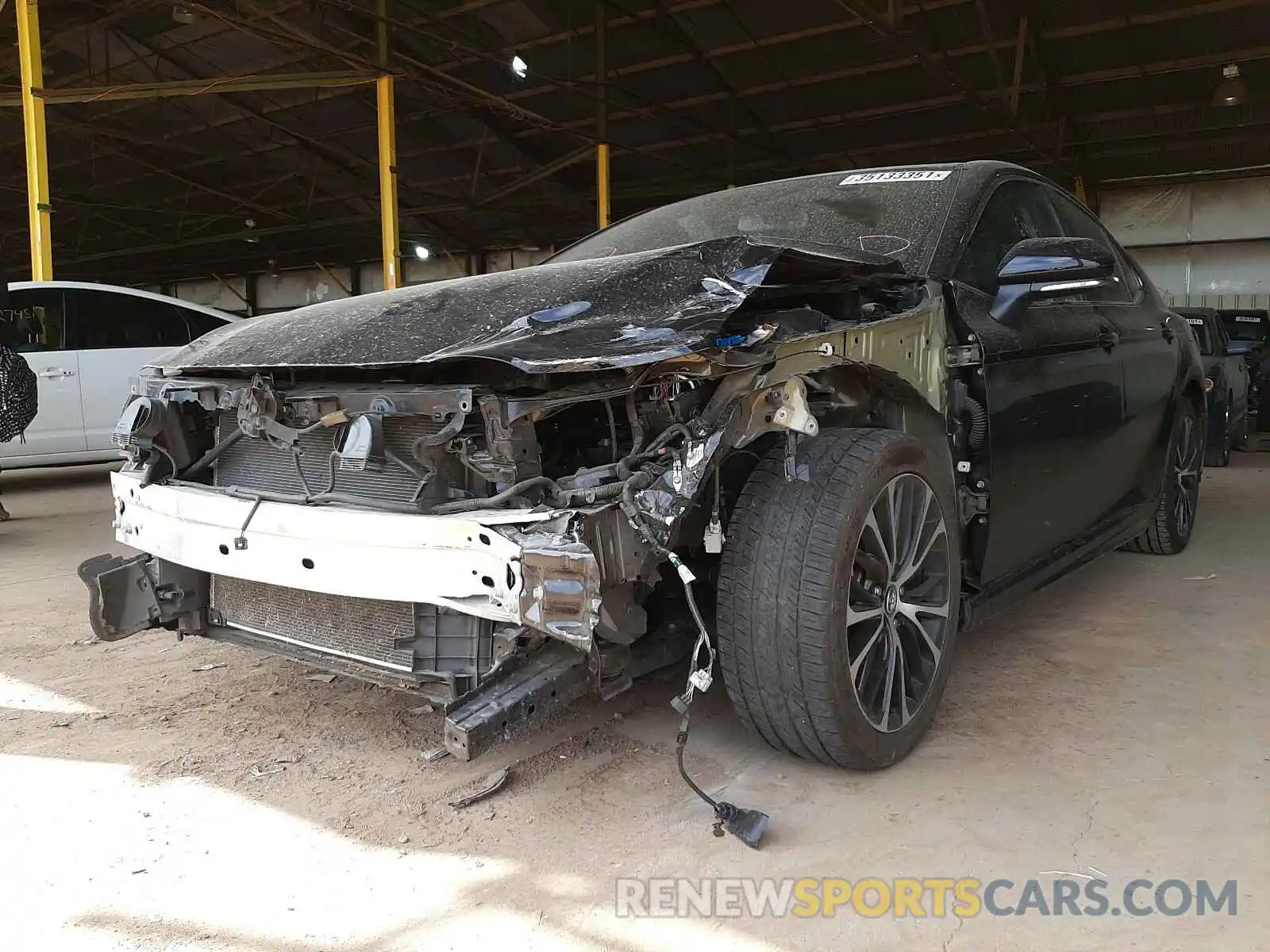 2 Photograph of a damaged car 4T1B11HK0KU188284 TOYOTA CAMRY 2019