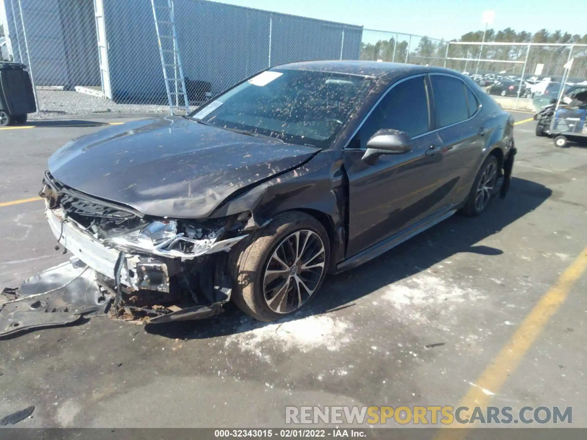 2 Photograph of a damaged car 4T1B11HK0KU188575 TOYOTA CAMRY 2019