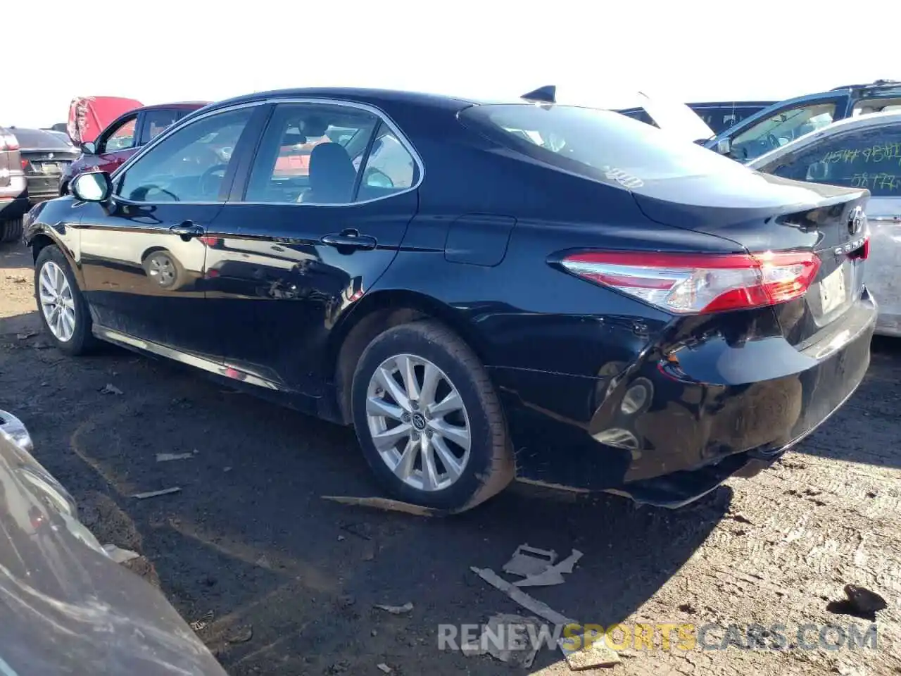 2 Photograph of a damaged car 4T1B11HK0KU189242 TOYOTA CAMRY 2019