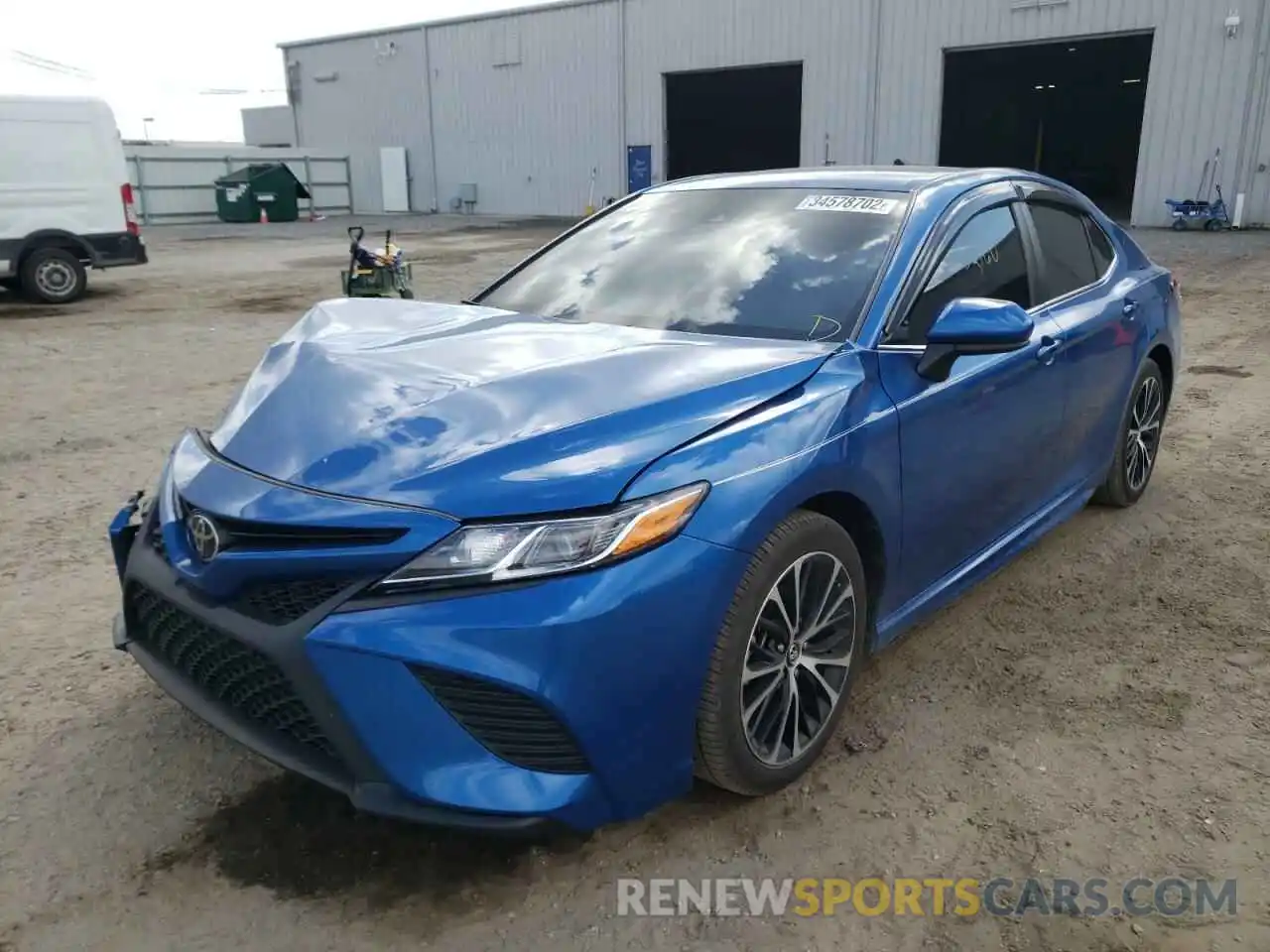 2 Photograph of a damaged car 4T1B11HK0KU190035 TOYOTA CAMRY 2019