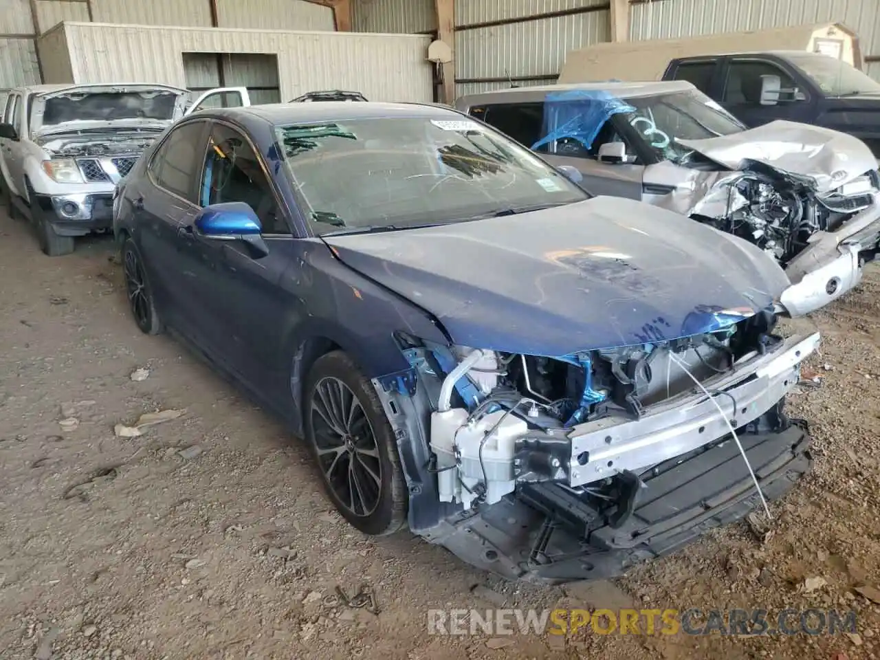 1 Photograph of a damaged car 4T1B11HK0KU190570 TOYOTA CAMRY 2019