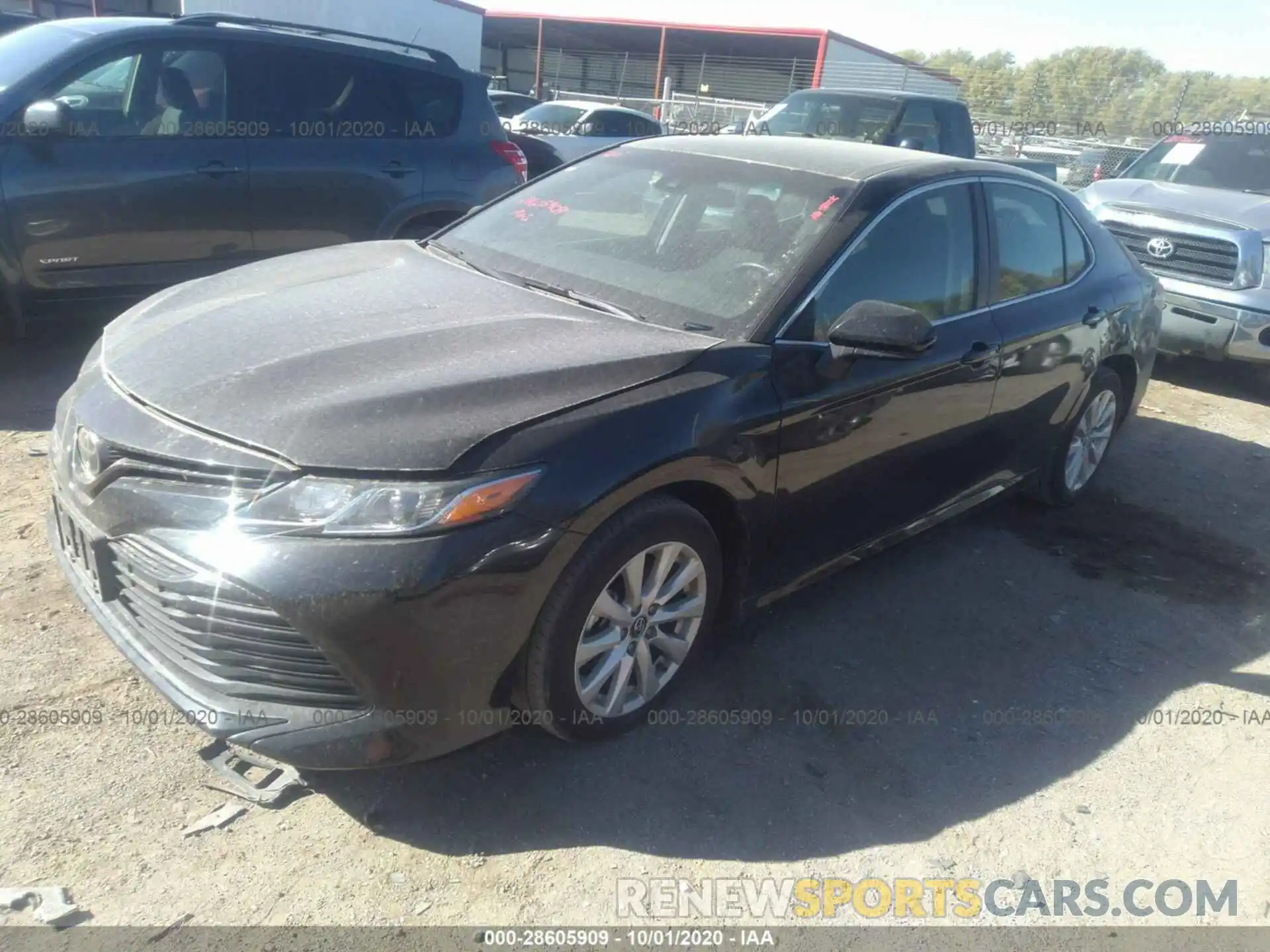 2 Photograph of a damaged car 4T1B11HK0KU192920 TOYOTA CAMRY 2019