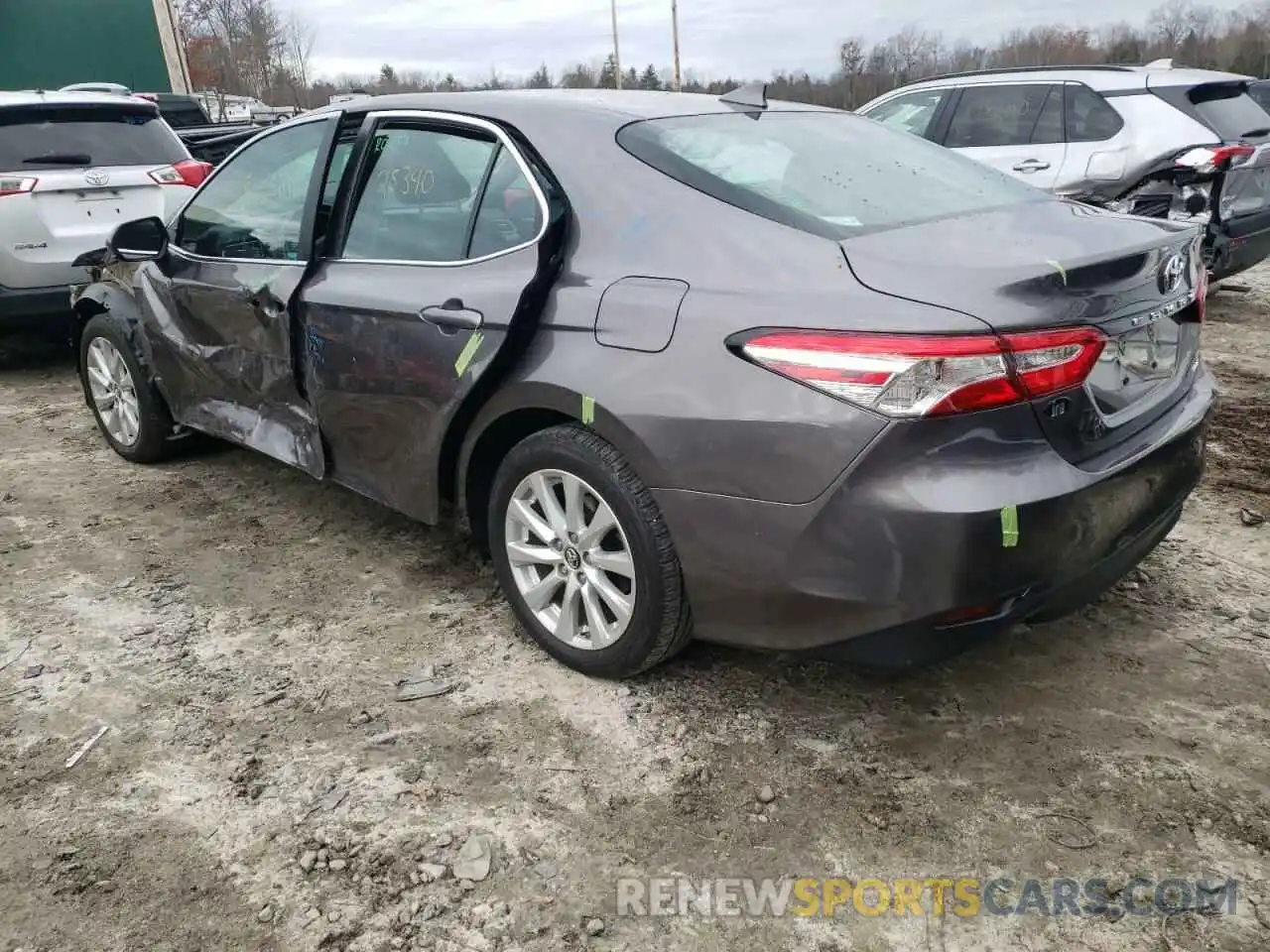 3 Photograph of a damaged car 4T1B11HK0KU193002 TOYOTA CAMRY 2019