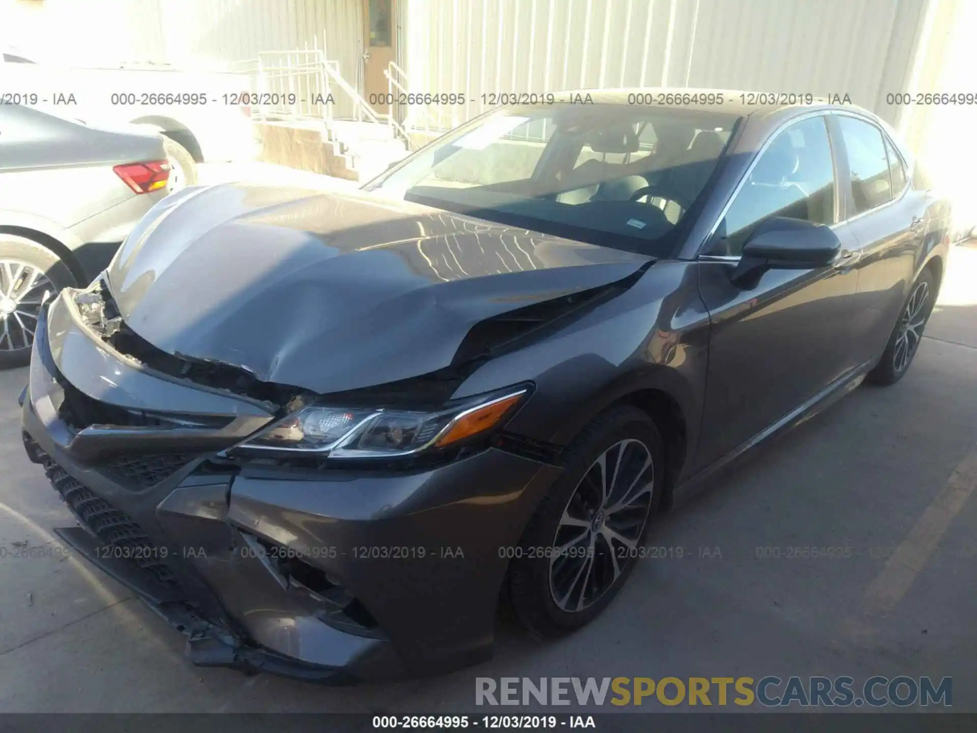 2 Photograph of a damaged car 4T1B11HK0KU193646 TOYOTA CAMRY 2019