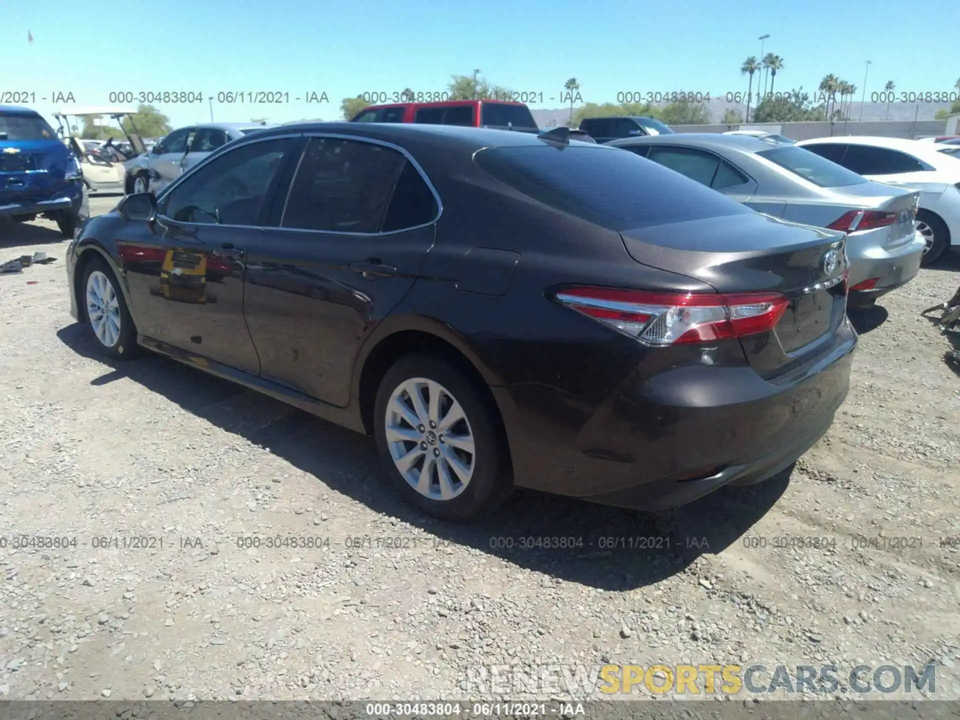 3 Photograph of a damaged car 4T1B11HK0KU193890 TOYOTA CAMRY 2019