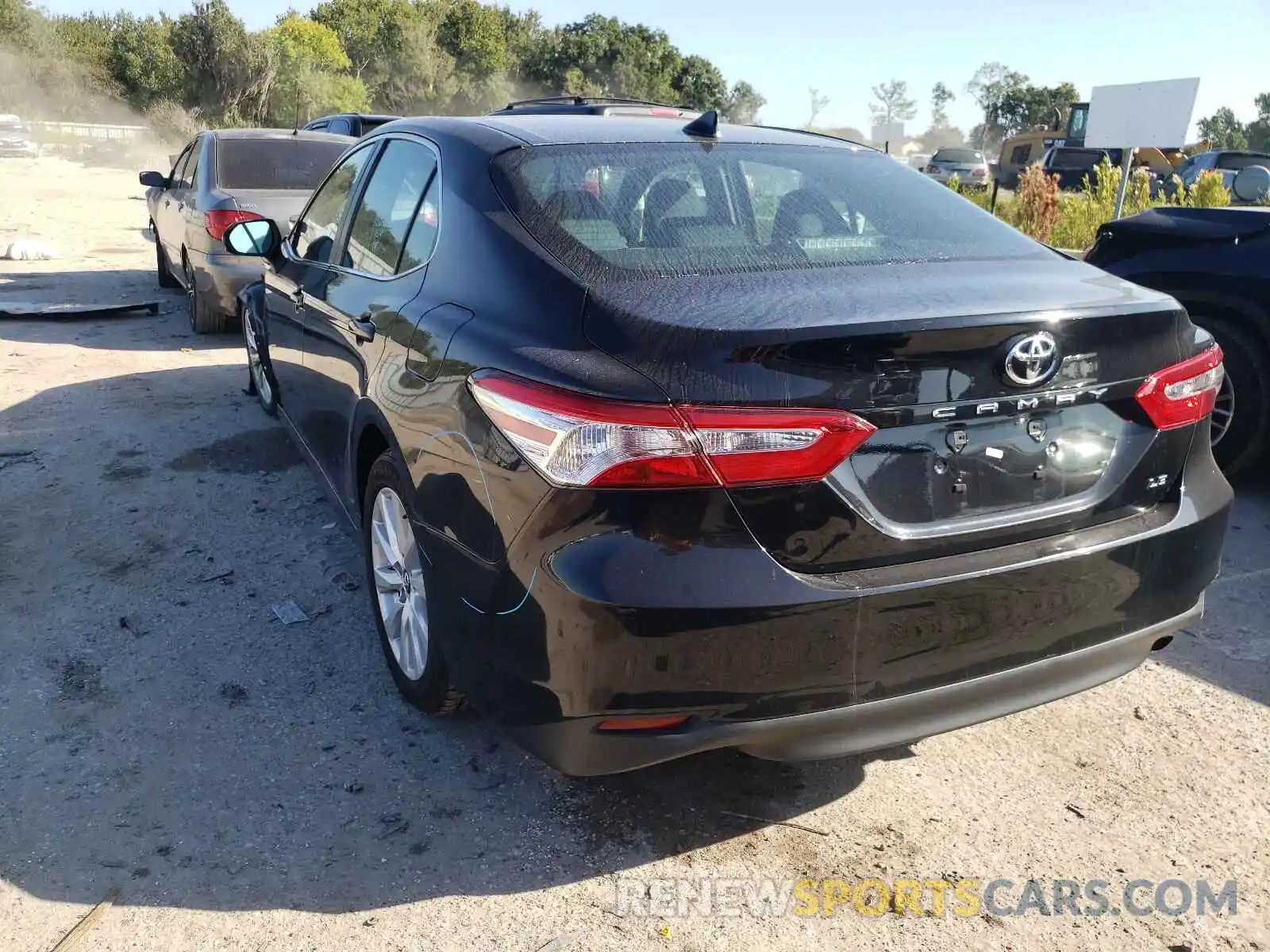 3 Photograph of a damaged car 4T1B11HK0KU194506 TOYOTA CAMRY 2019