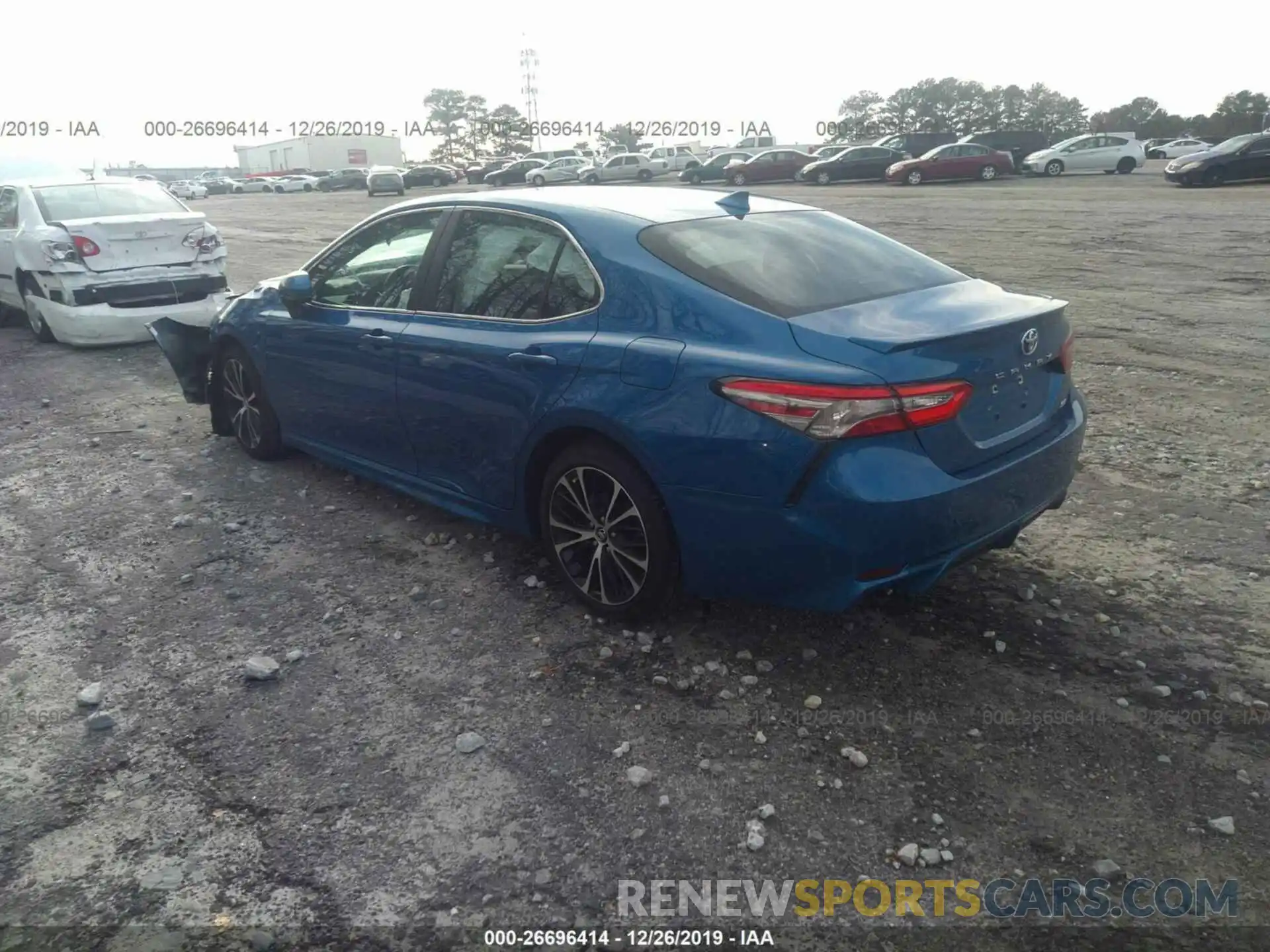 3 Photograph of a damaged car 4T1B11HK0KU196739 TOYOTA CAMRY 2019