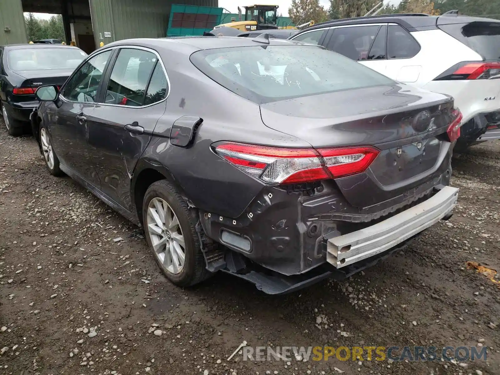 3 Photograph of a damaged car 4T1B11HK0KU197535 TOYOTA CAMRY 2019