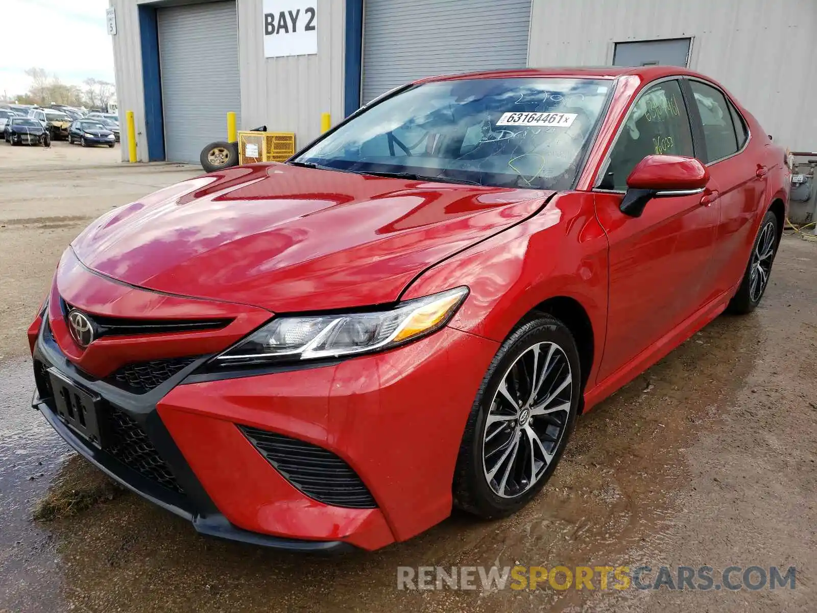 2 Photograph of a damaged car 4T1B11HK0KU197633 TOYOTA CAMRY 2019