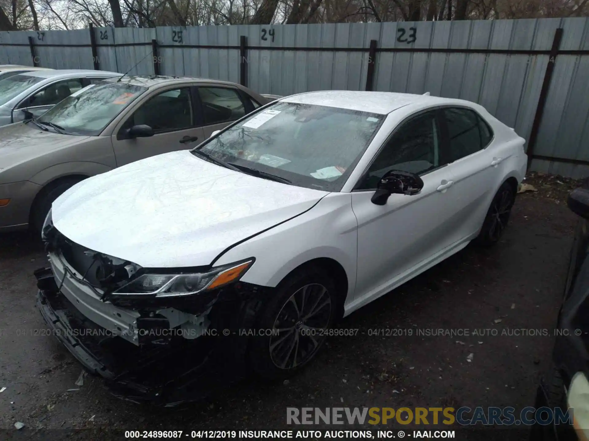 2 Photograph of a damaged car 4T1B11HK0KU199009 TOYOTA CAMRY 2019